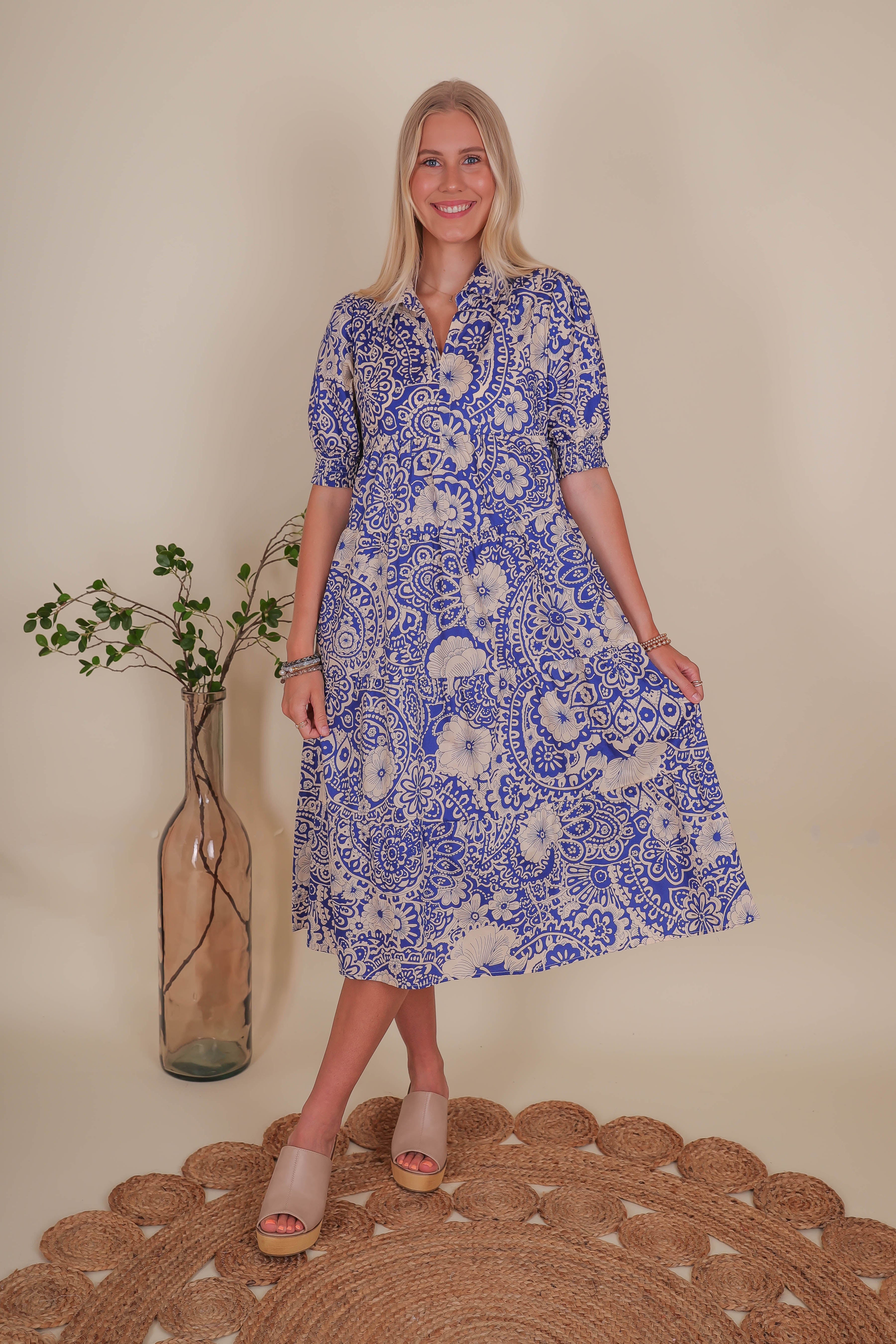 RESTOCK: Flying First Class Midi Dress