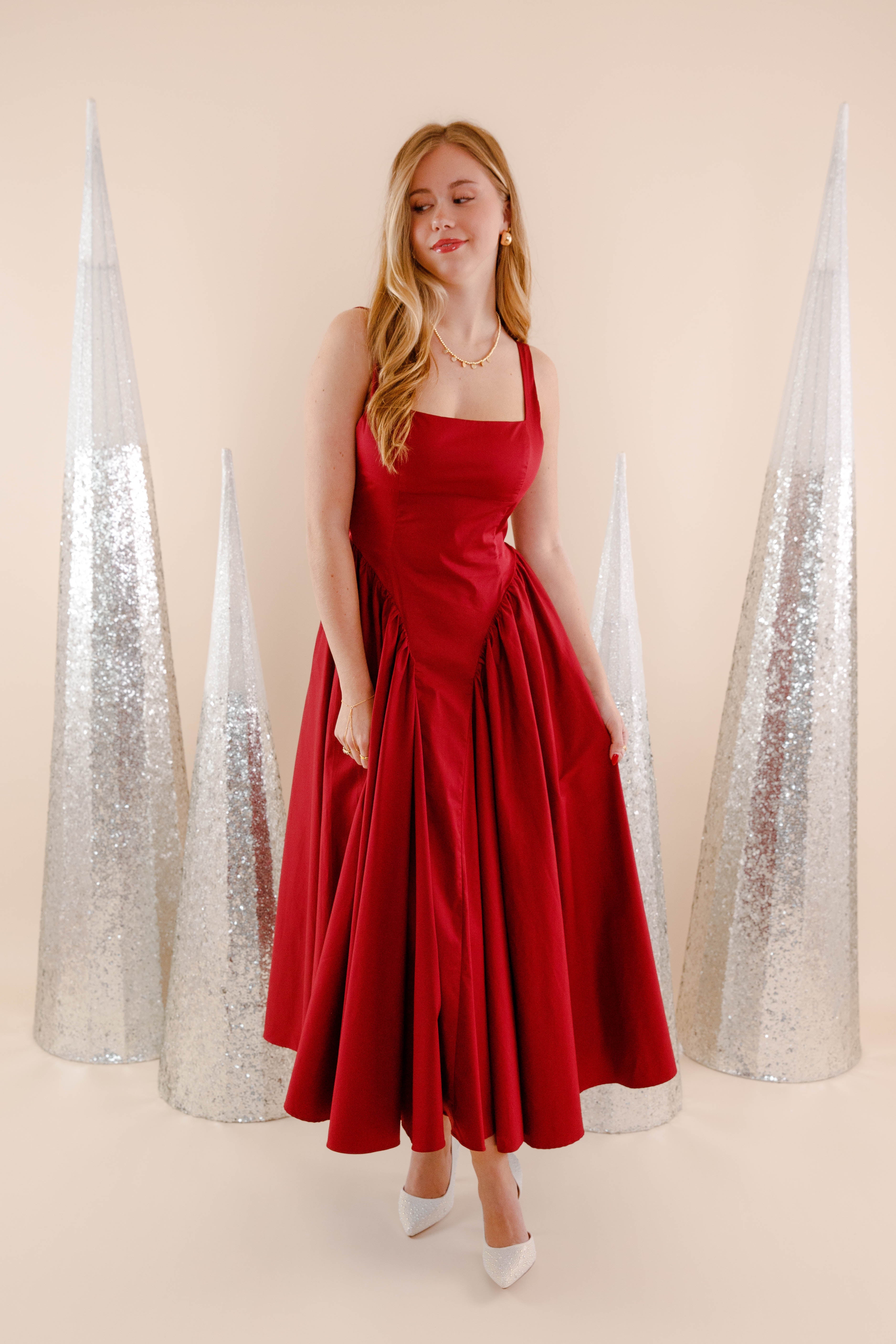 Playing the Game Midi Dress