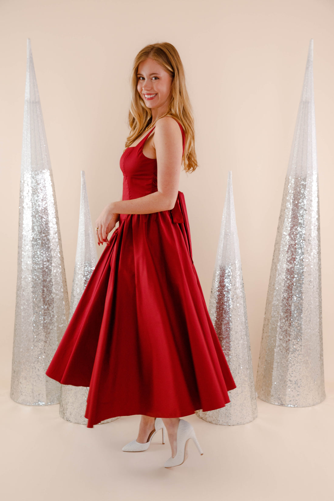 Playing the Game Midi Dress