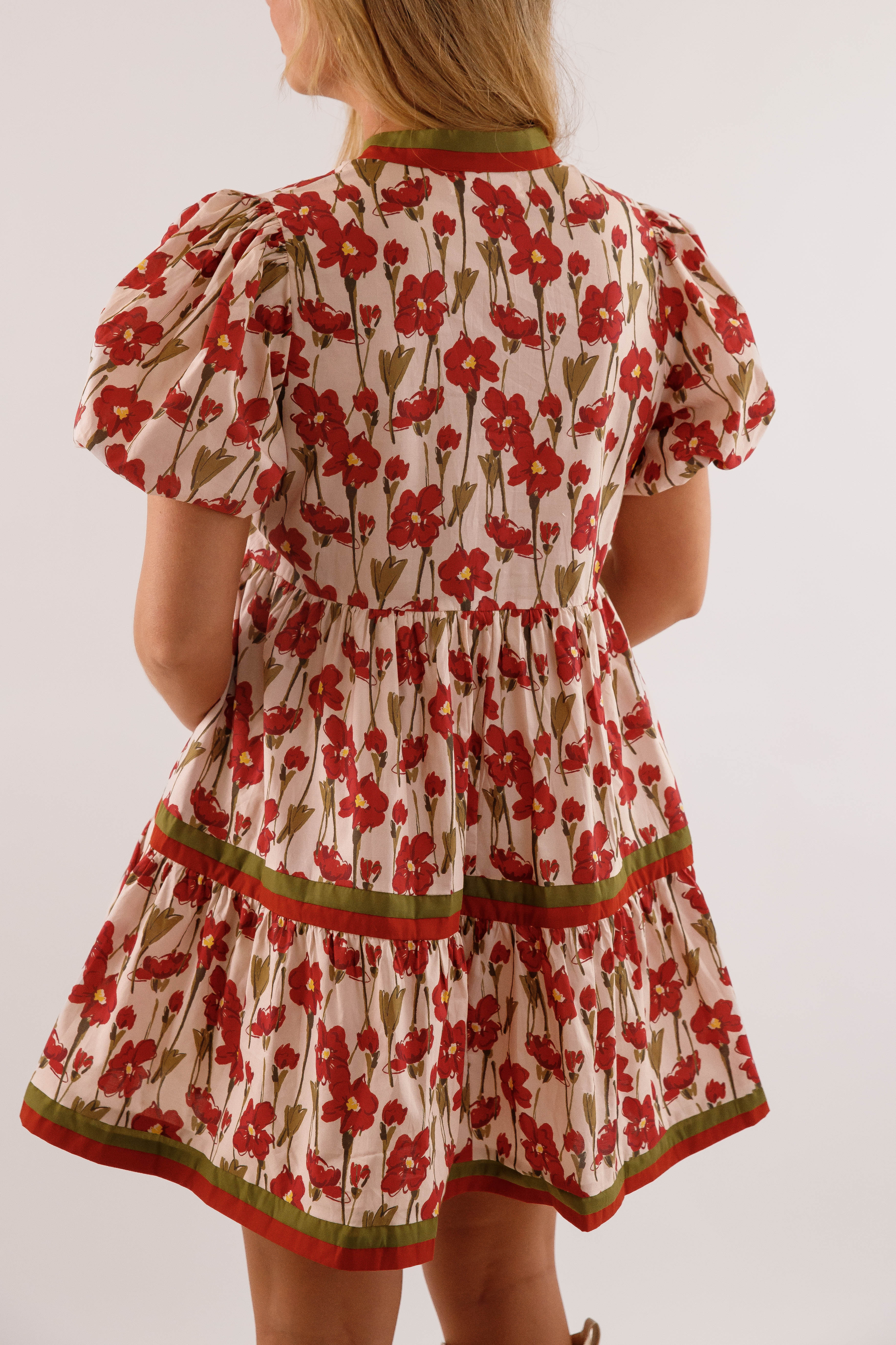 Gentle On My Mind Dress-Burgundy