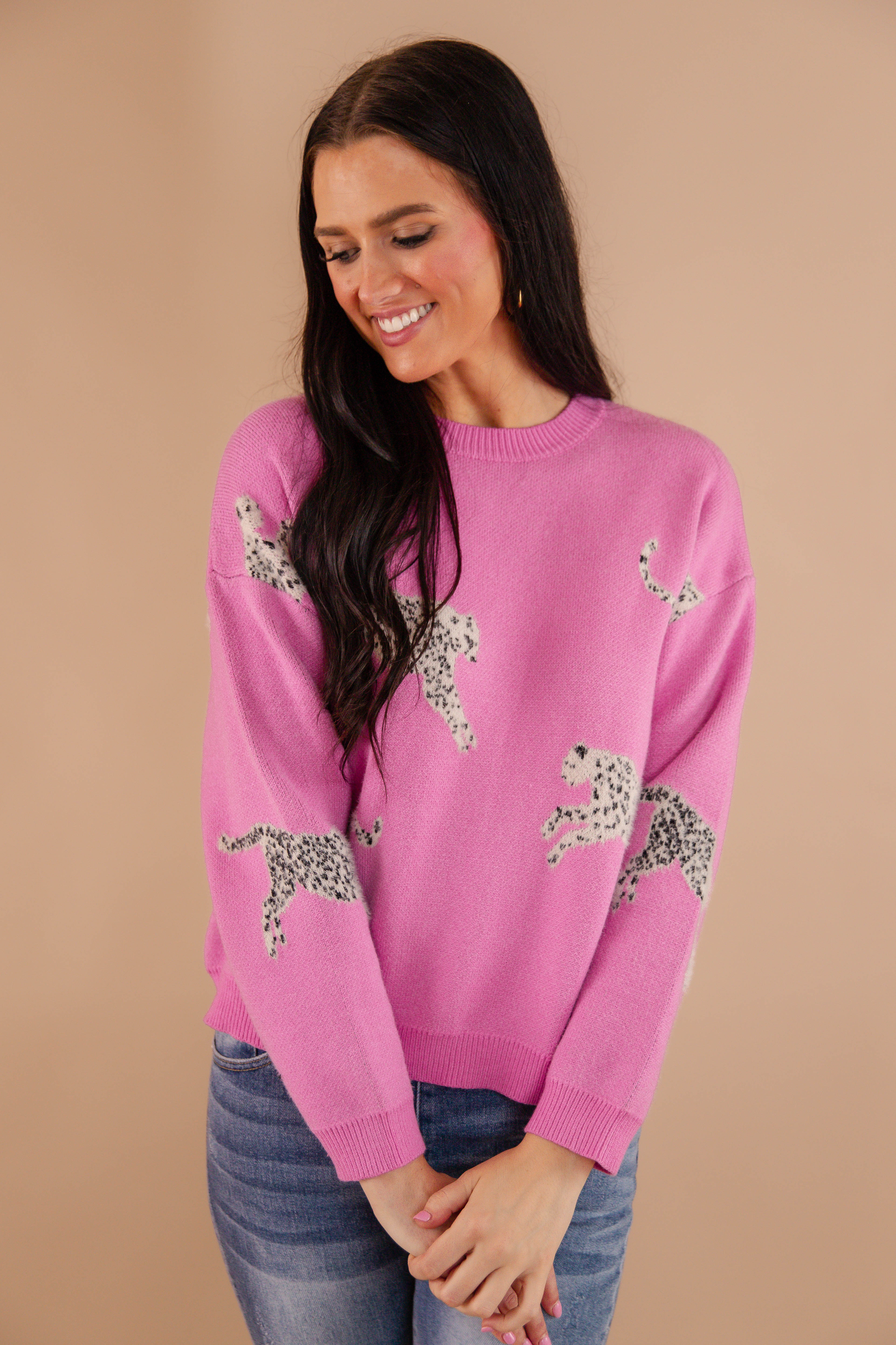 FINAL SALE: My Wild Idea Sweater-Orchid
