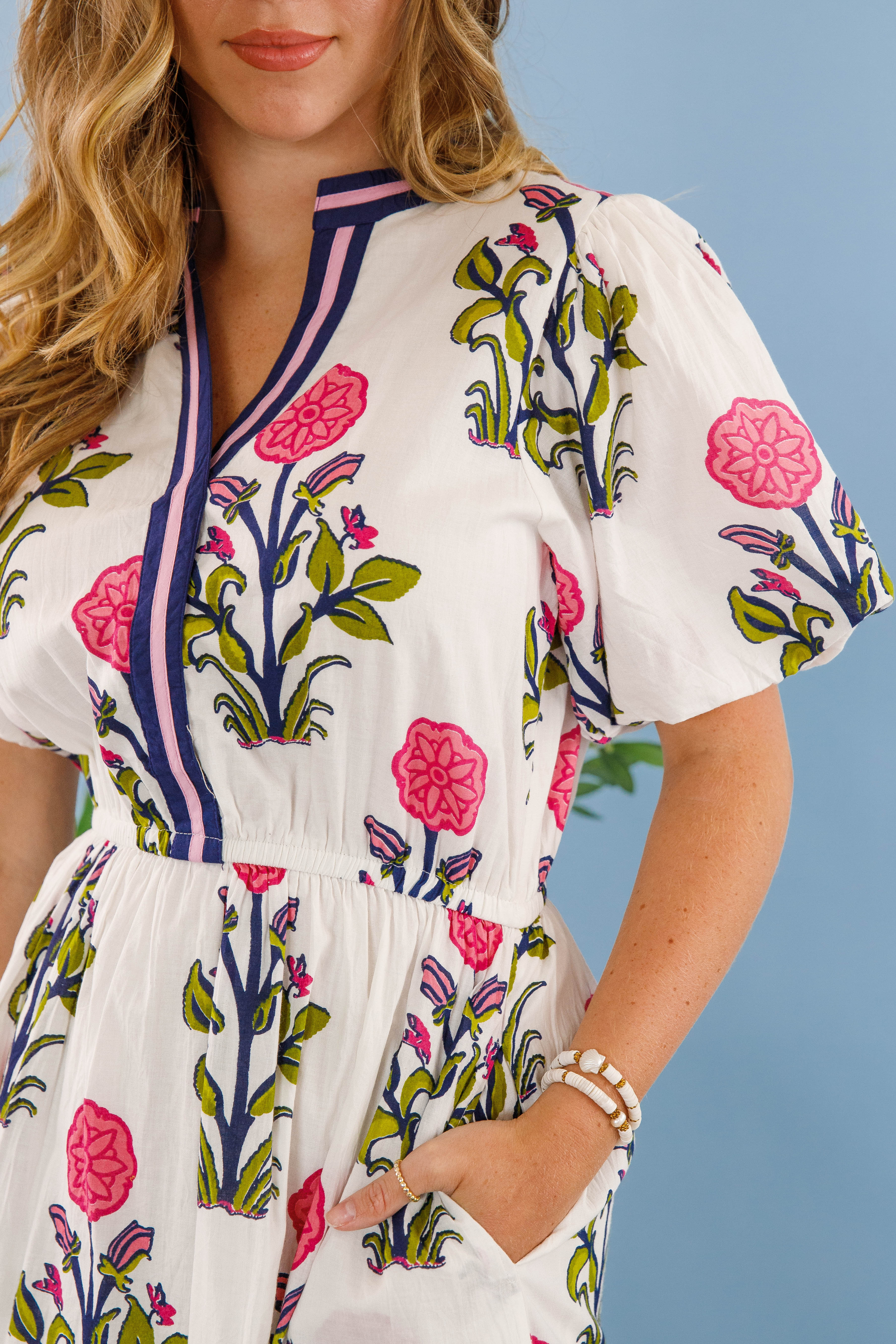 Bring Me Back To Life Midi Dress-White