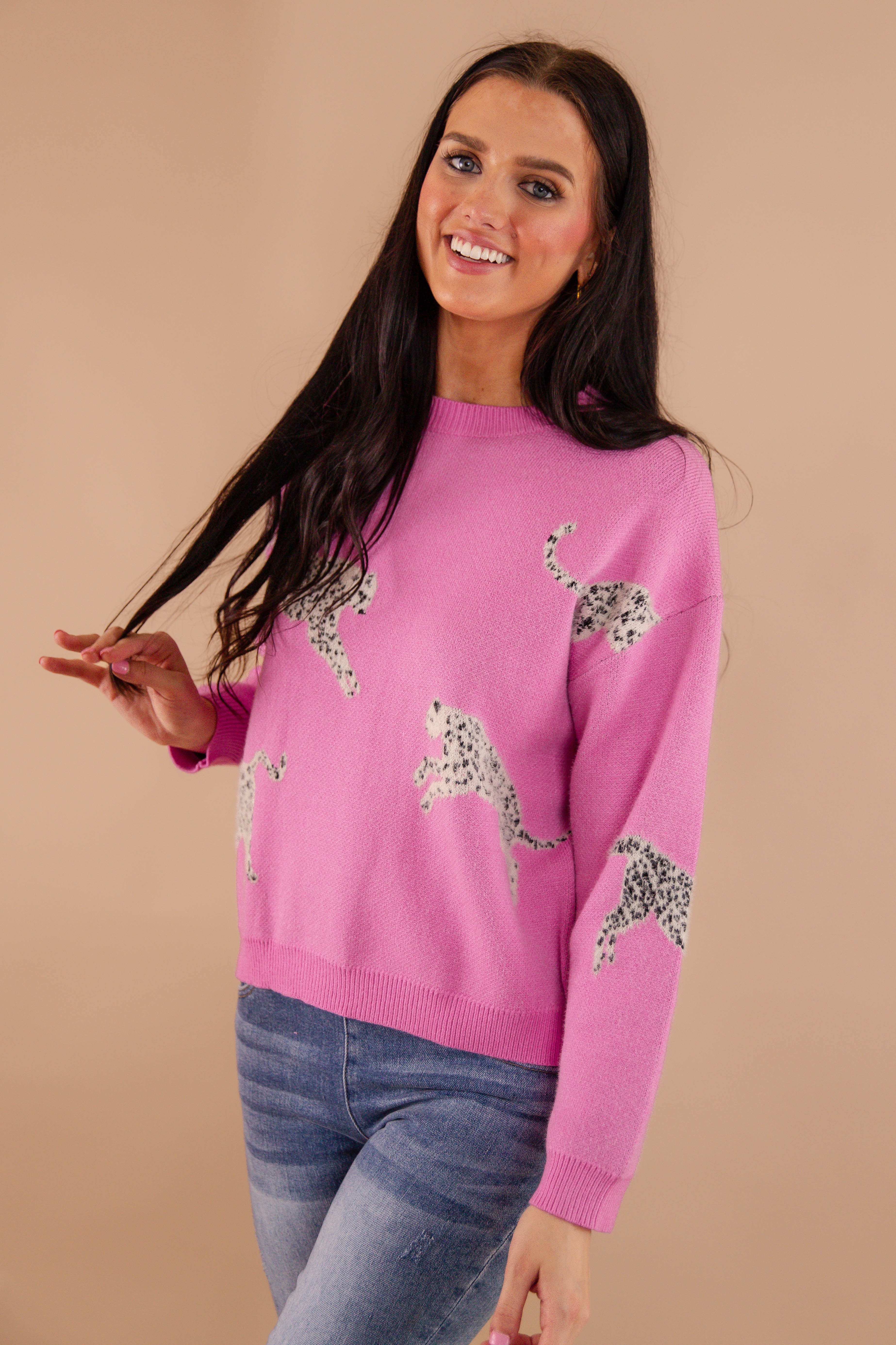 FINAL SALE: My Wild Idea Sweater-Orchid