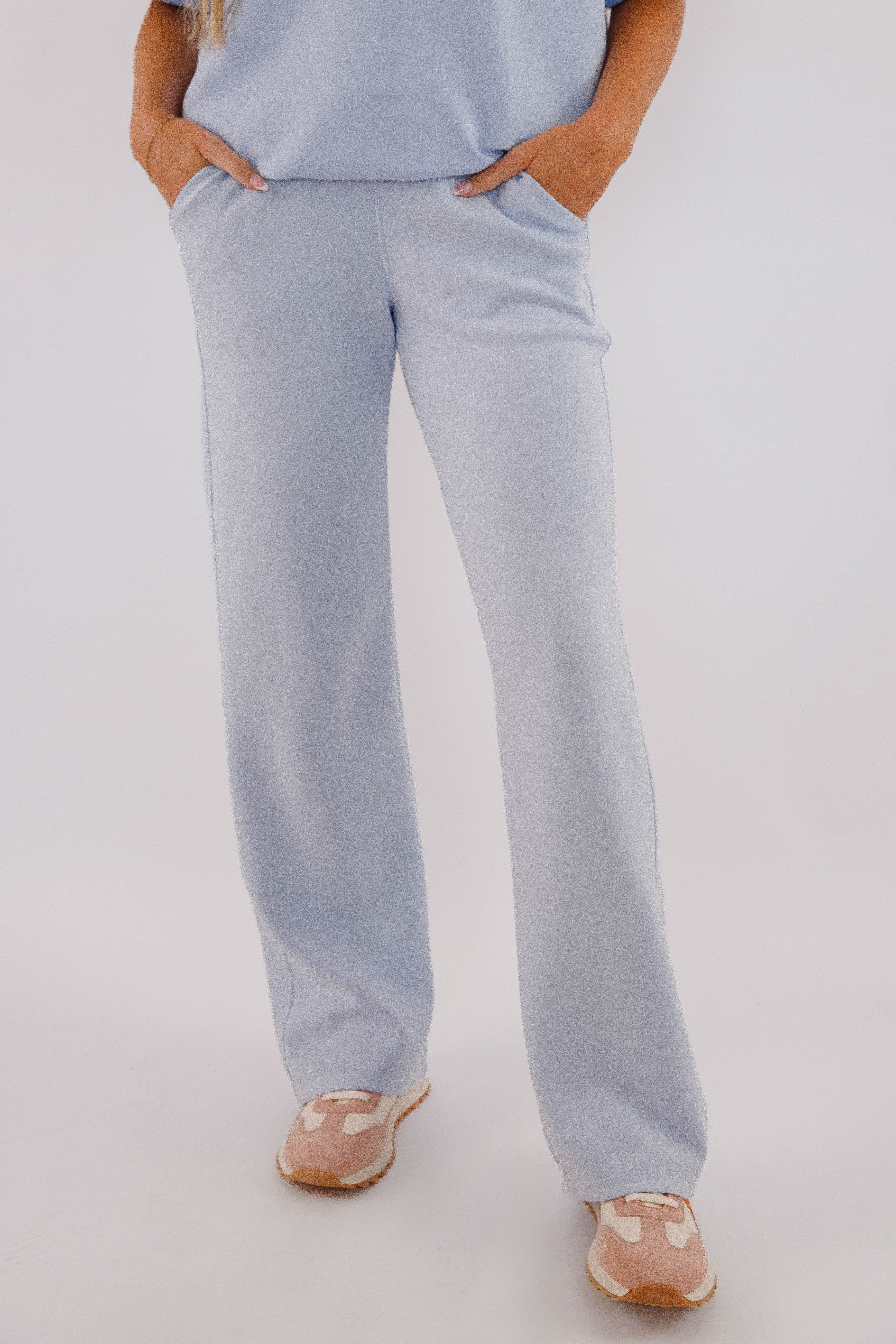 All The Energy Pants-Sky Blue