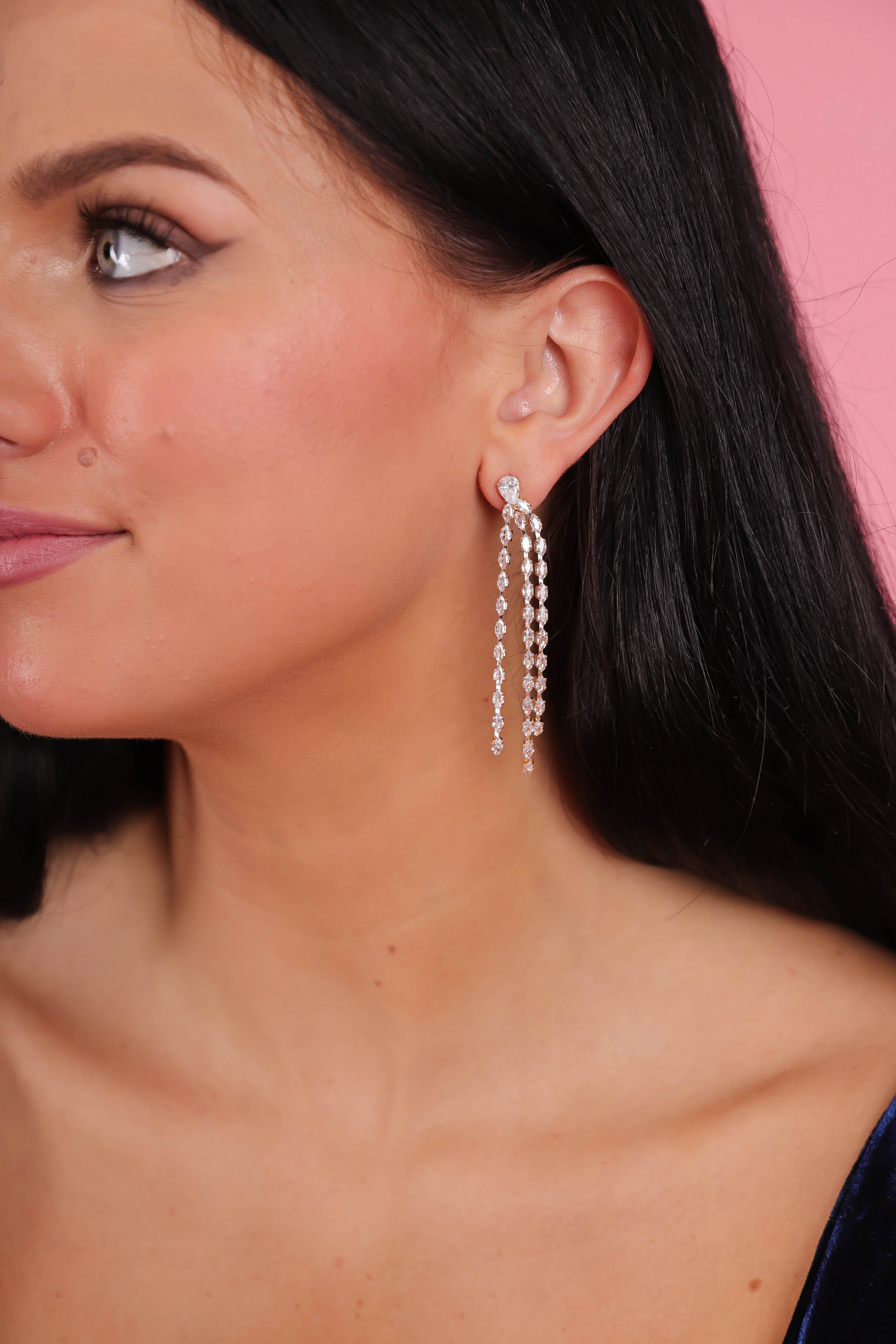 FINAL SALE: Red Carpet Ready Earrings
