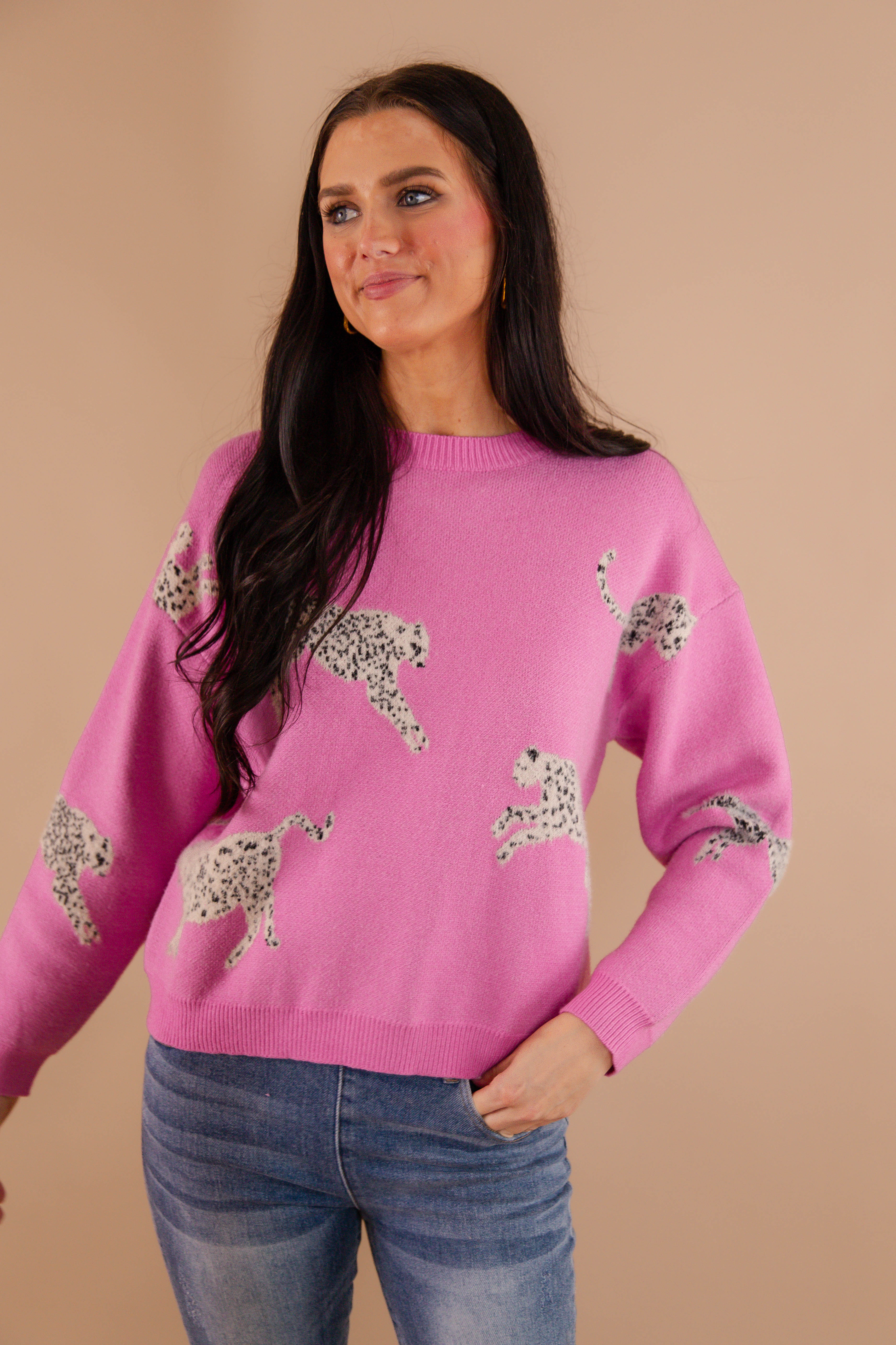FINAL SALE: My Wild Idea Sweater-Orchid
