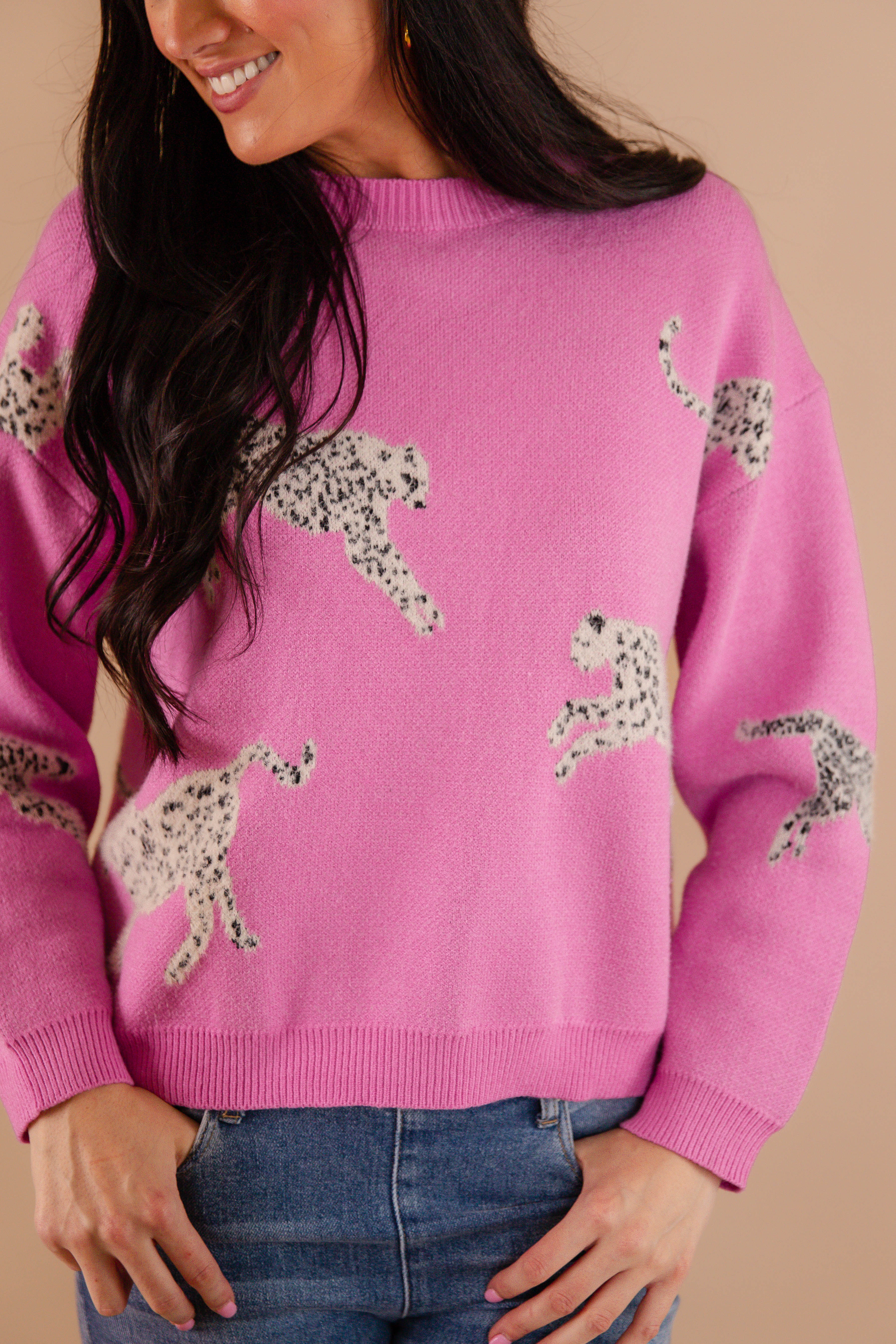 FINAL SALE: My Wild Idea Sweater-Orchid