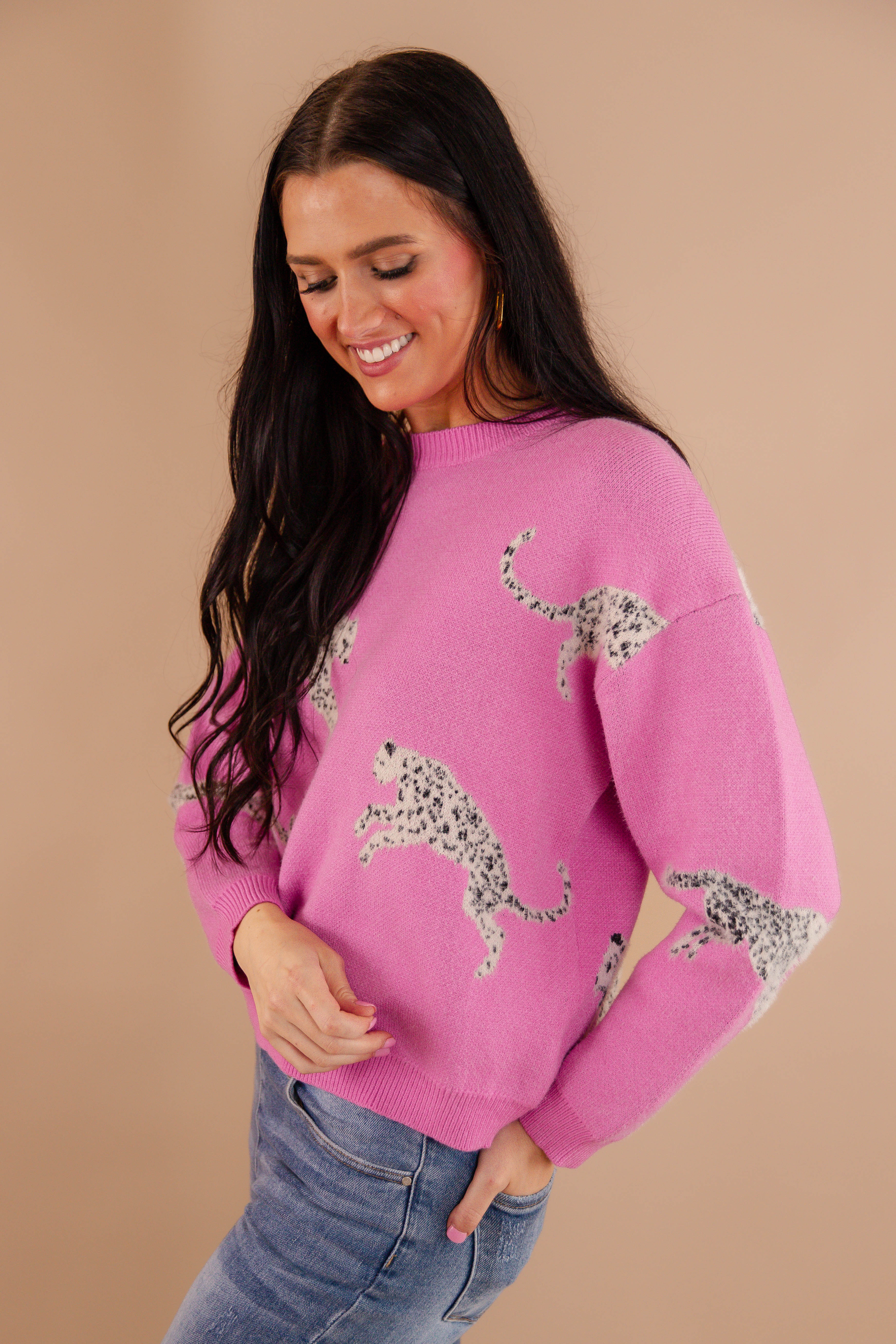 FINAL SALE: My Wild Idea Sweater-Orchid