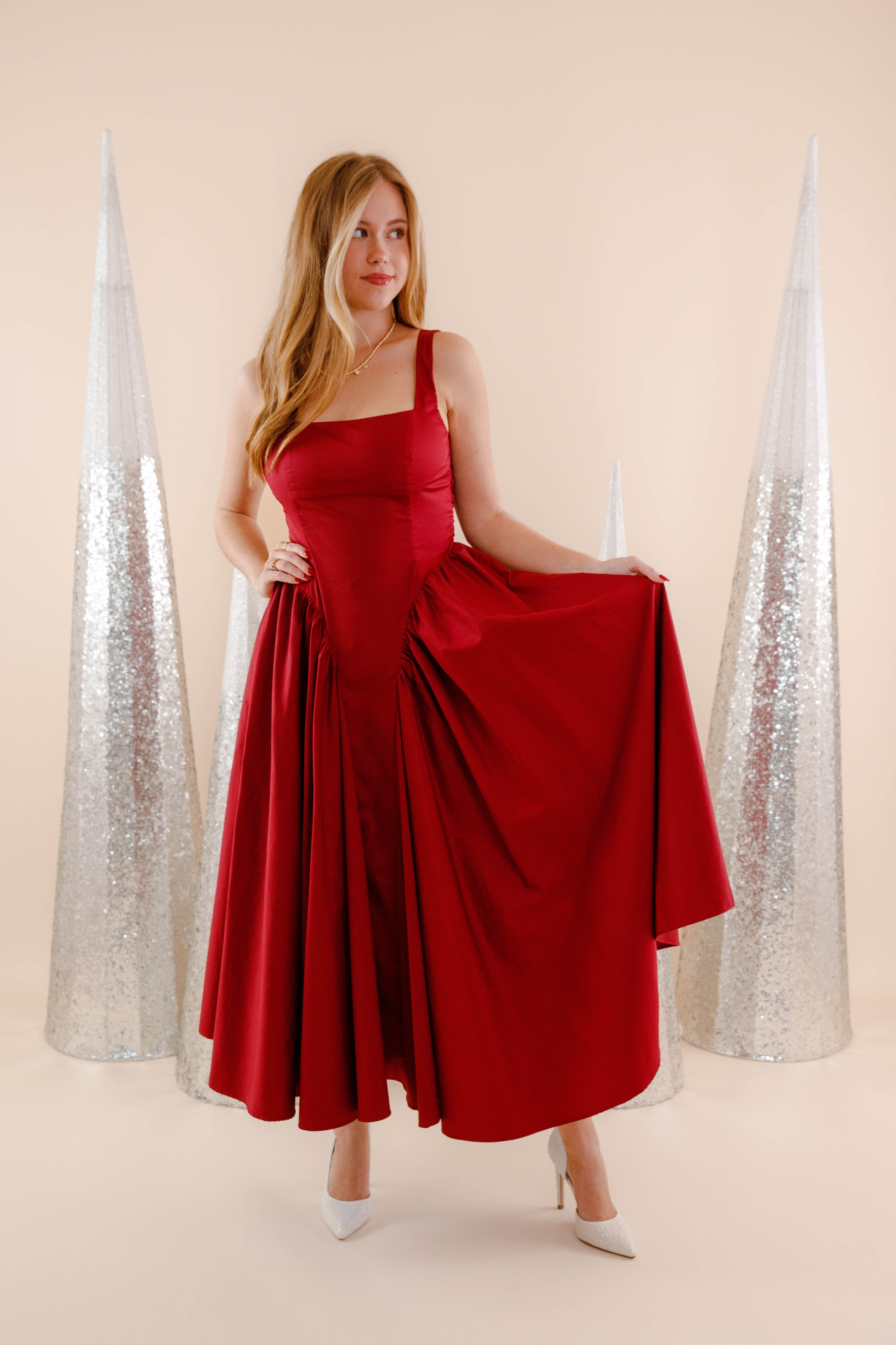 Playing the Game Midi Dress