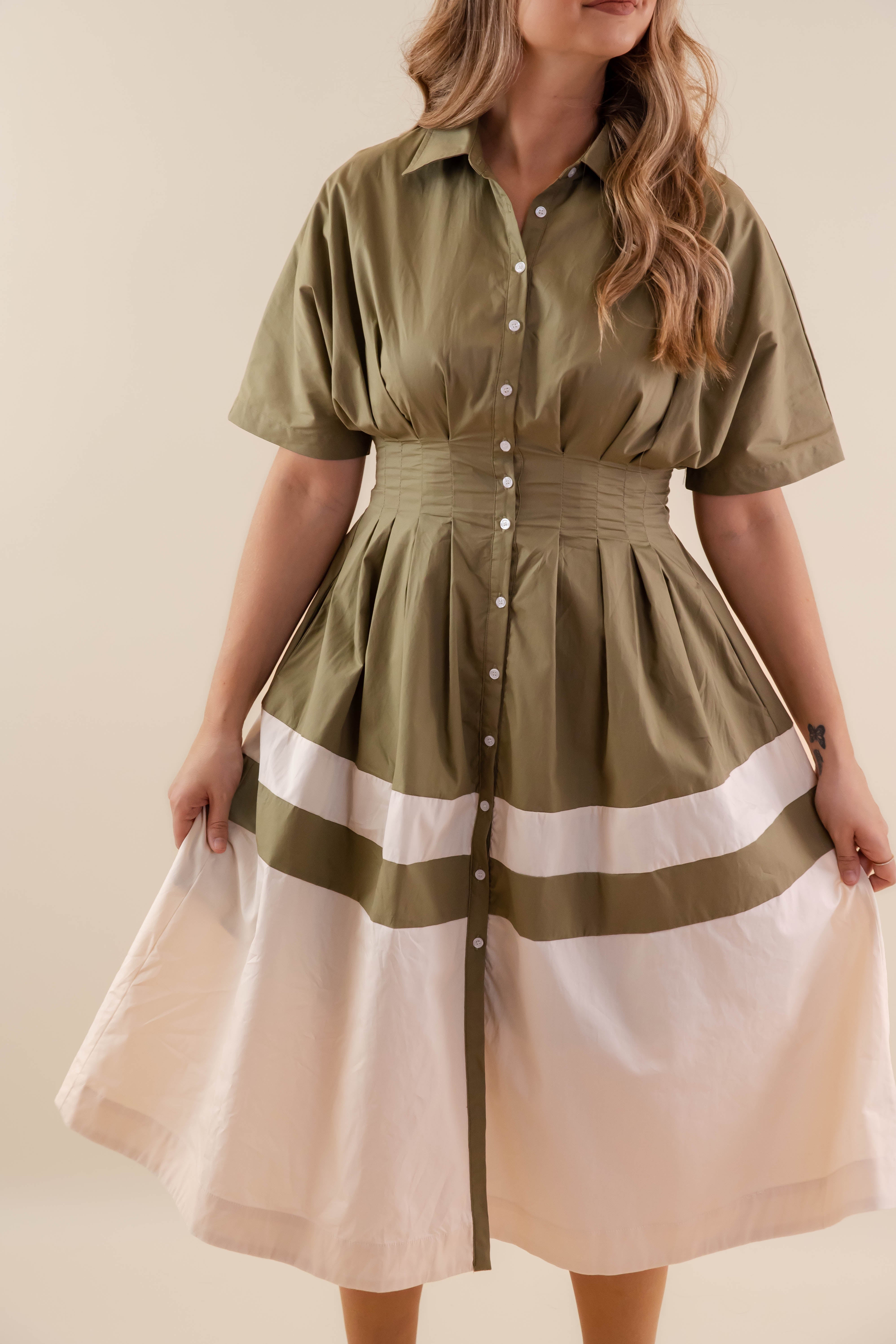 A Resilient Nature Midi Dress