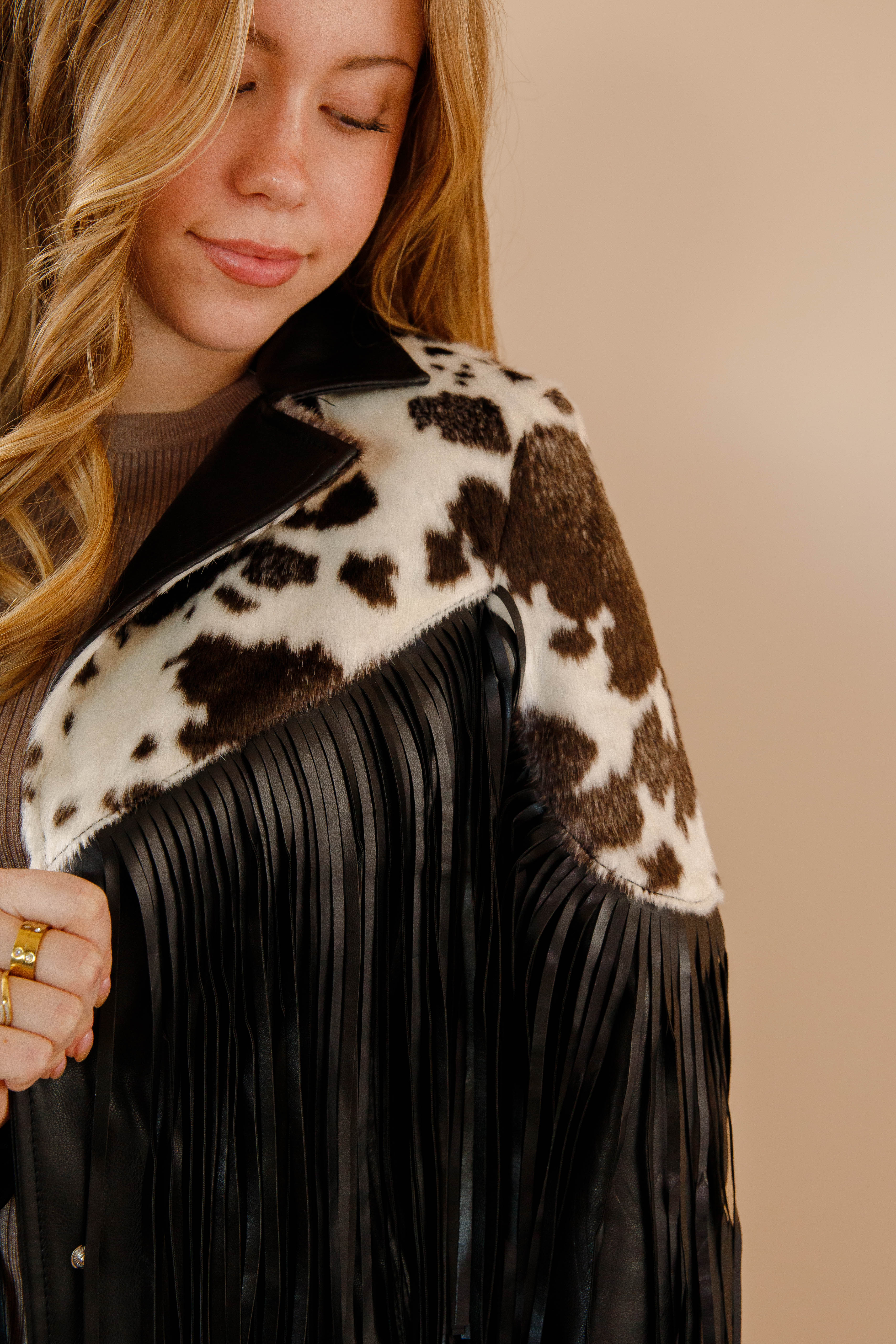A Cowgirl At Heart Fringe Jacket