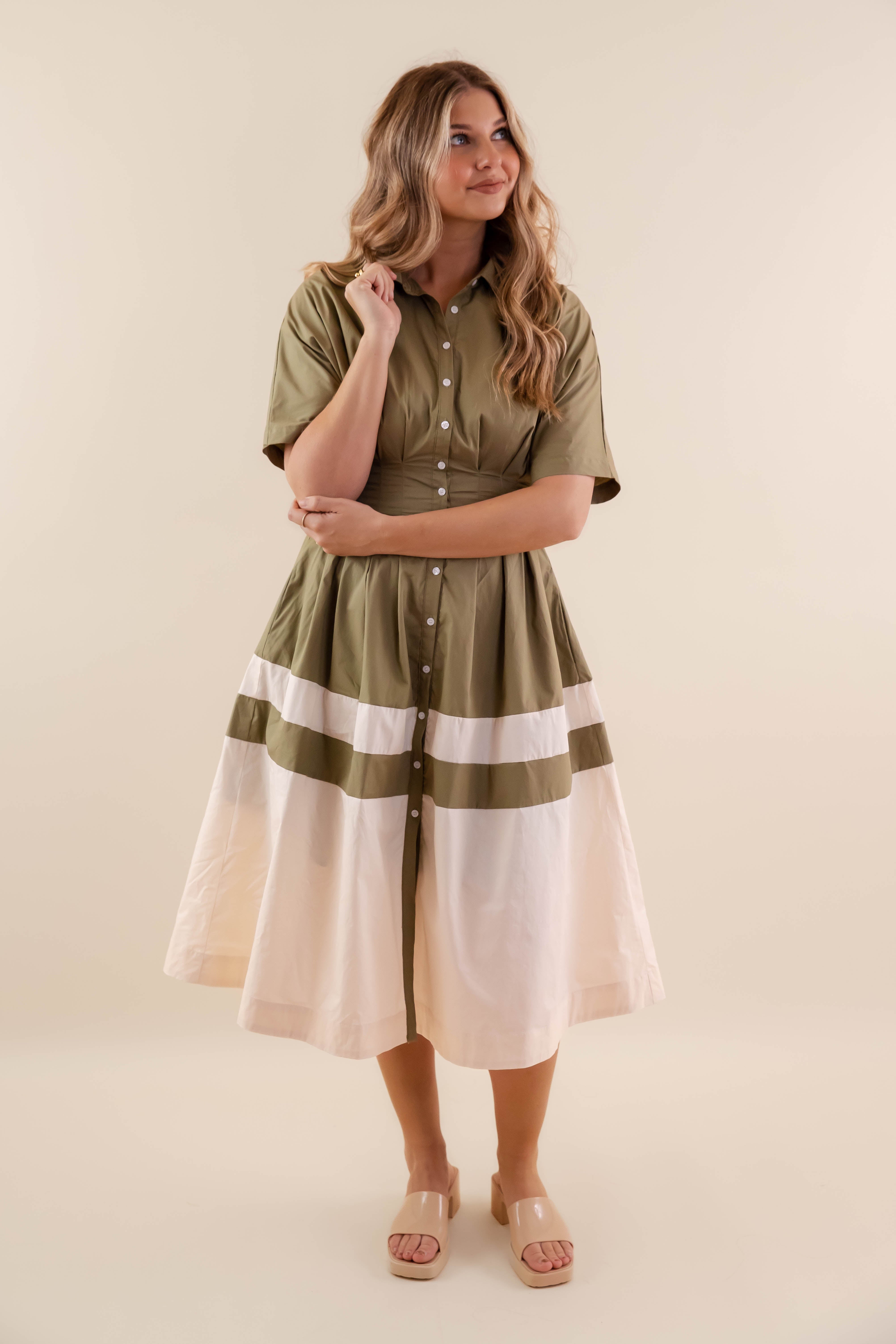 A Resilient Nature Midi Dress
