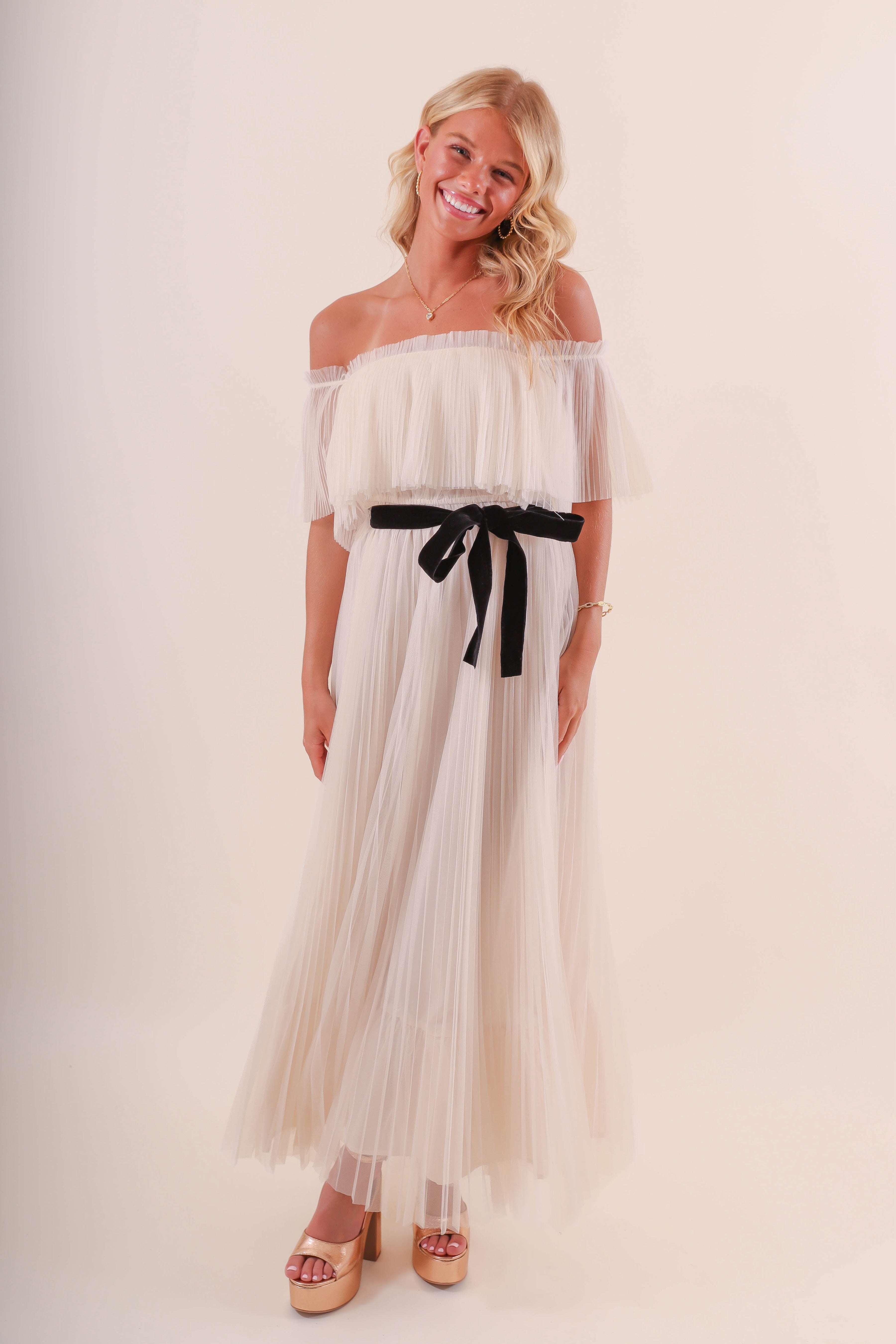FINAL SALE: Say You'll Remember Me Maxi Dress
