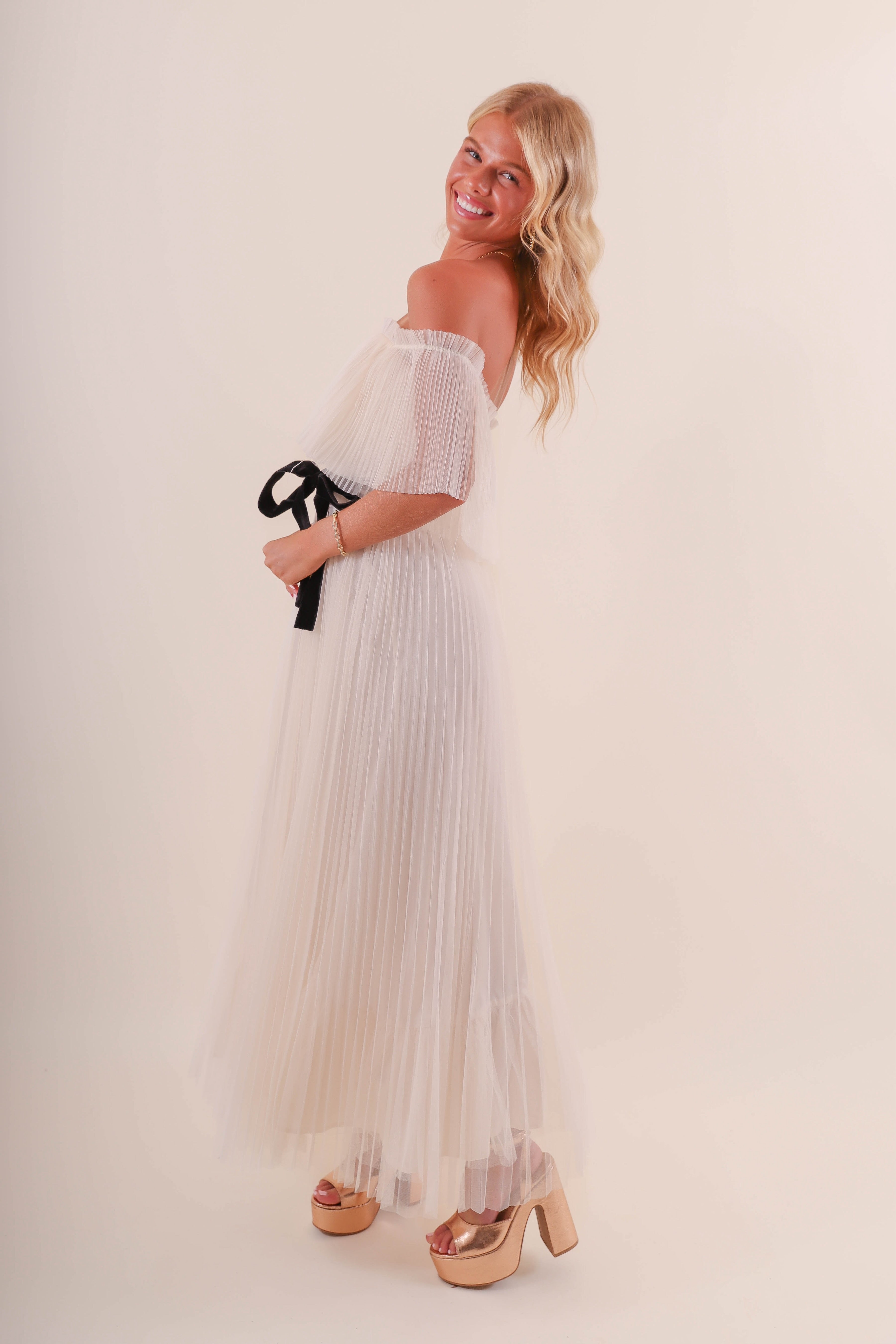 FINAL SALE: Say You'll Remember Me Maxi Dress