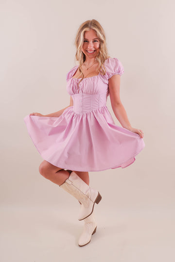 FINAL SALE: You Had My Heart Dress-Lavender