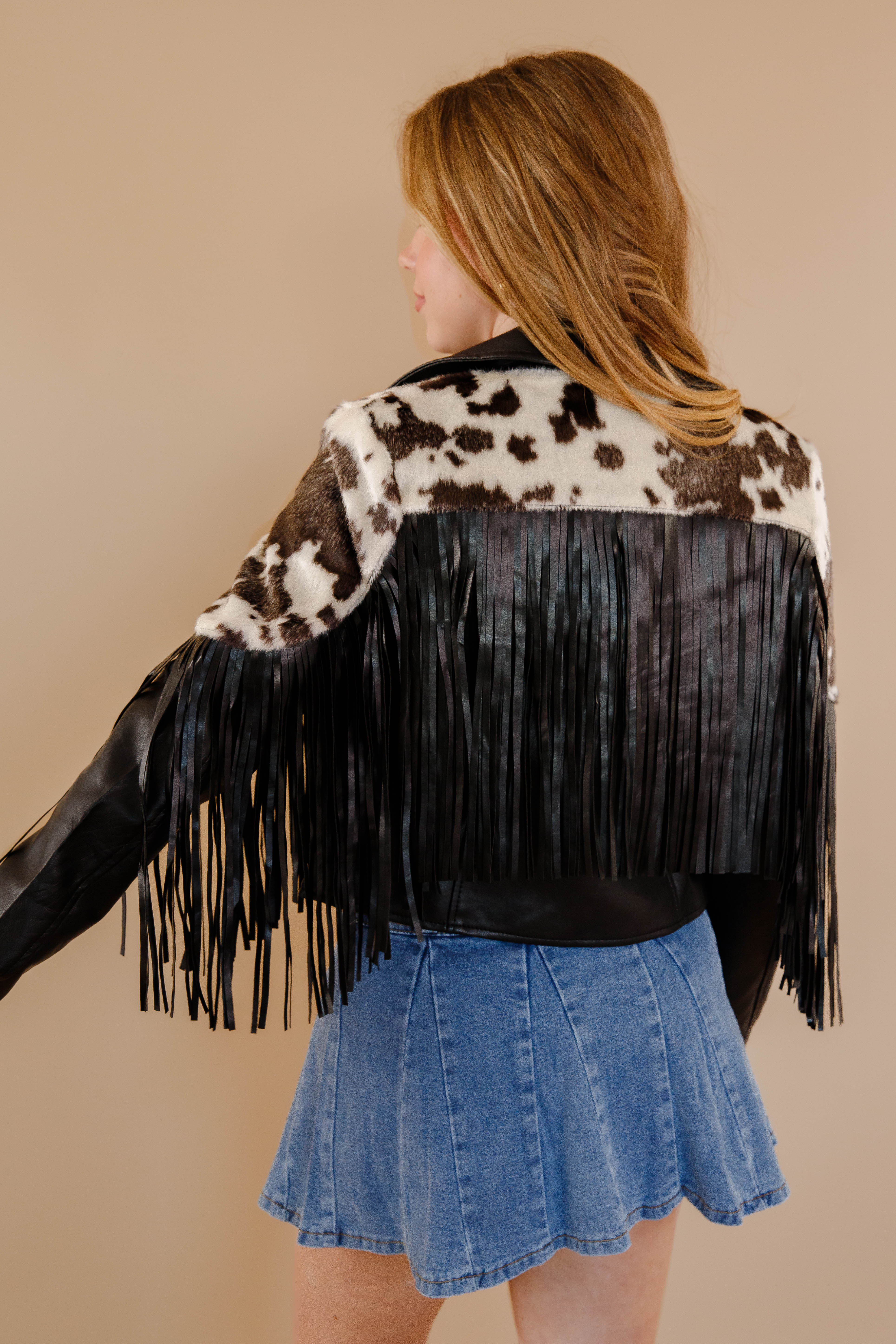 A Cowgirl At Heart Fringe Jacket