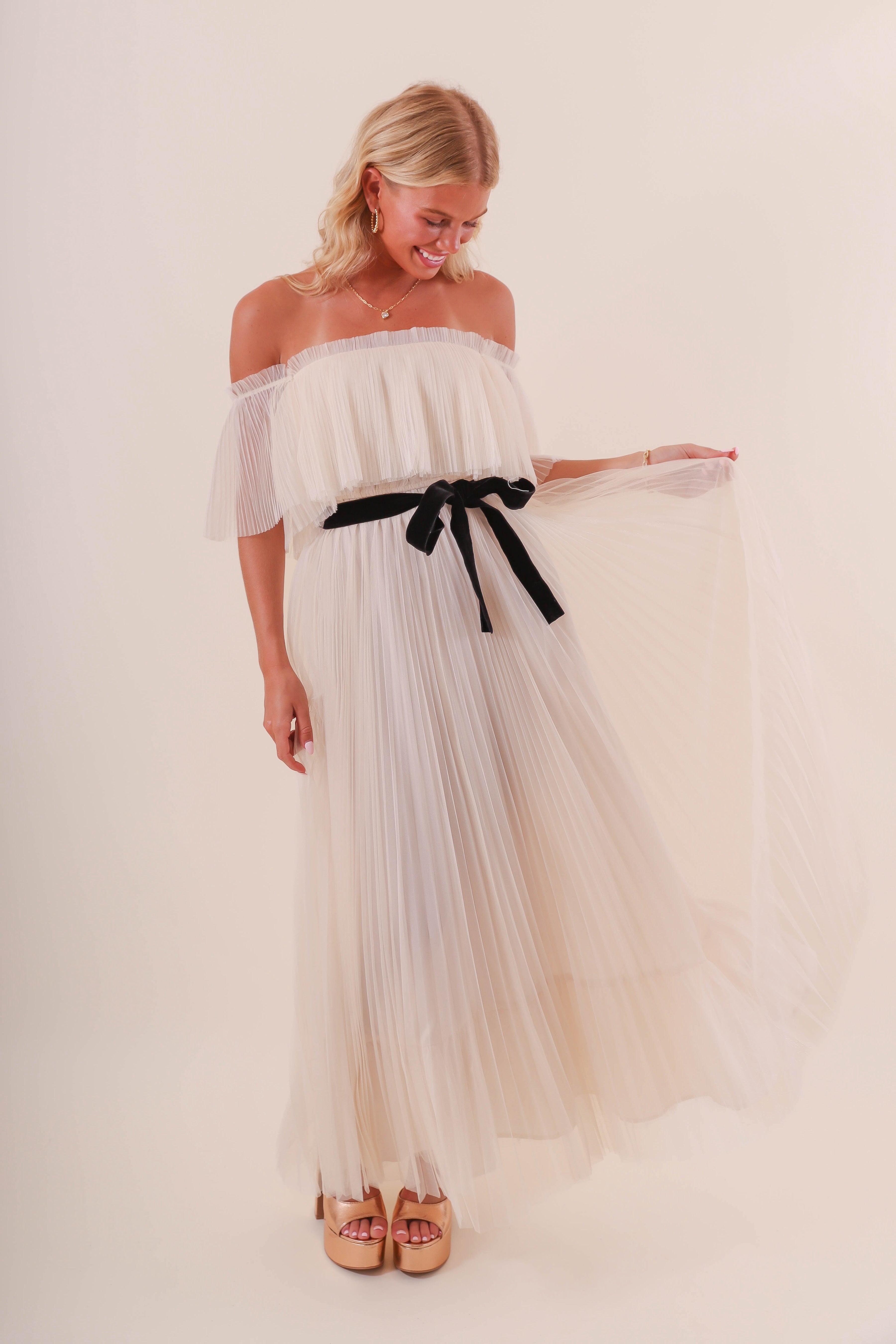 FINAL SALE: Say You'll Remember Me Maxi Dress