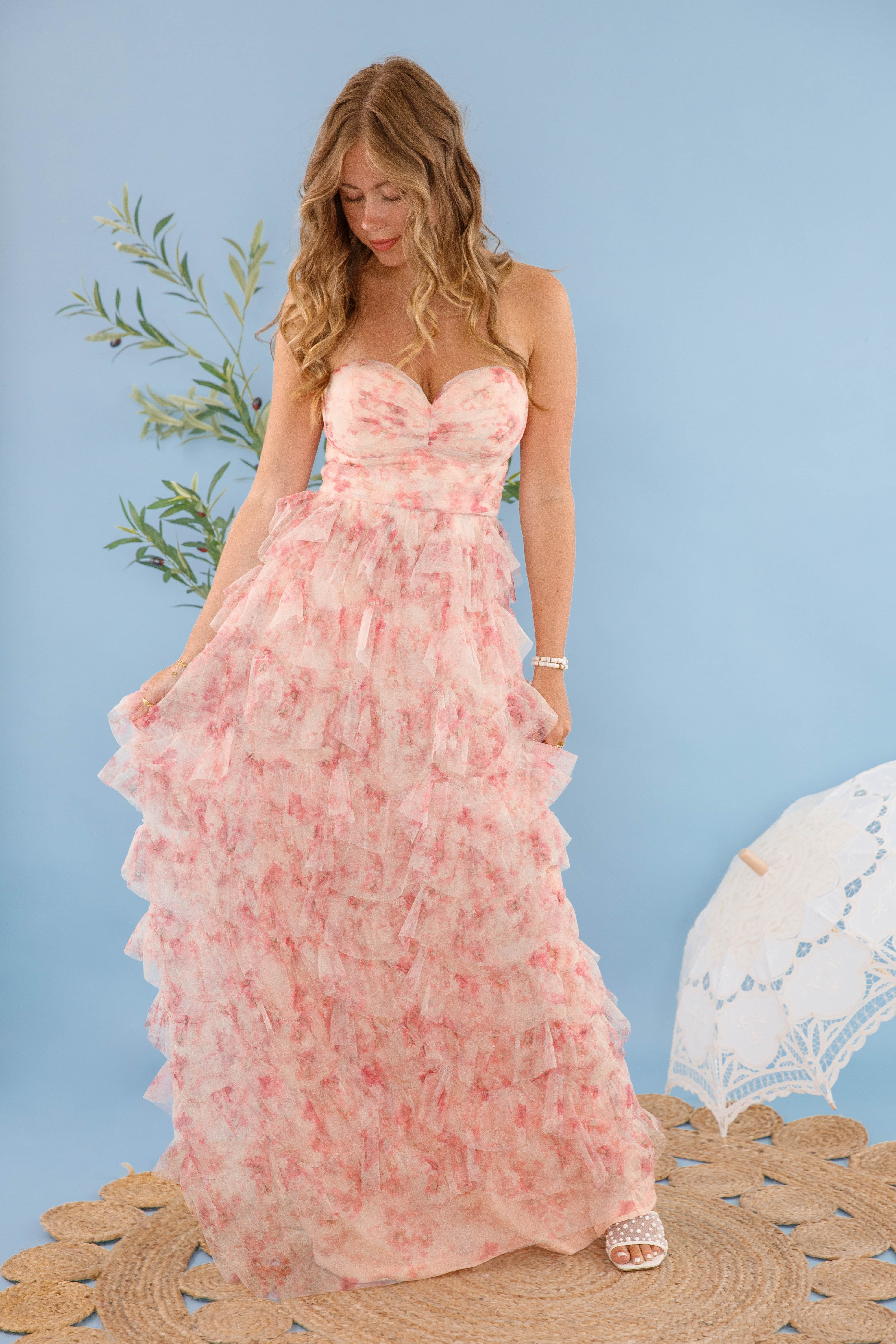 Bending The Rules Tulle Maxi Dress