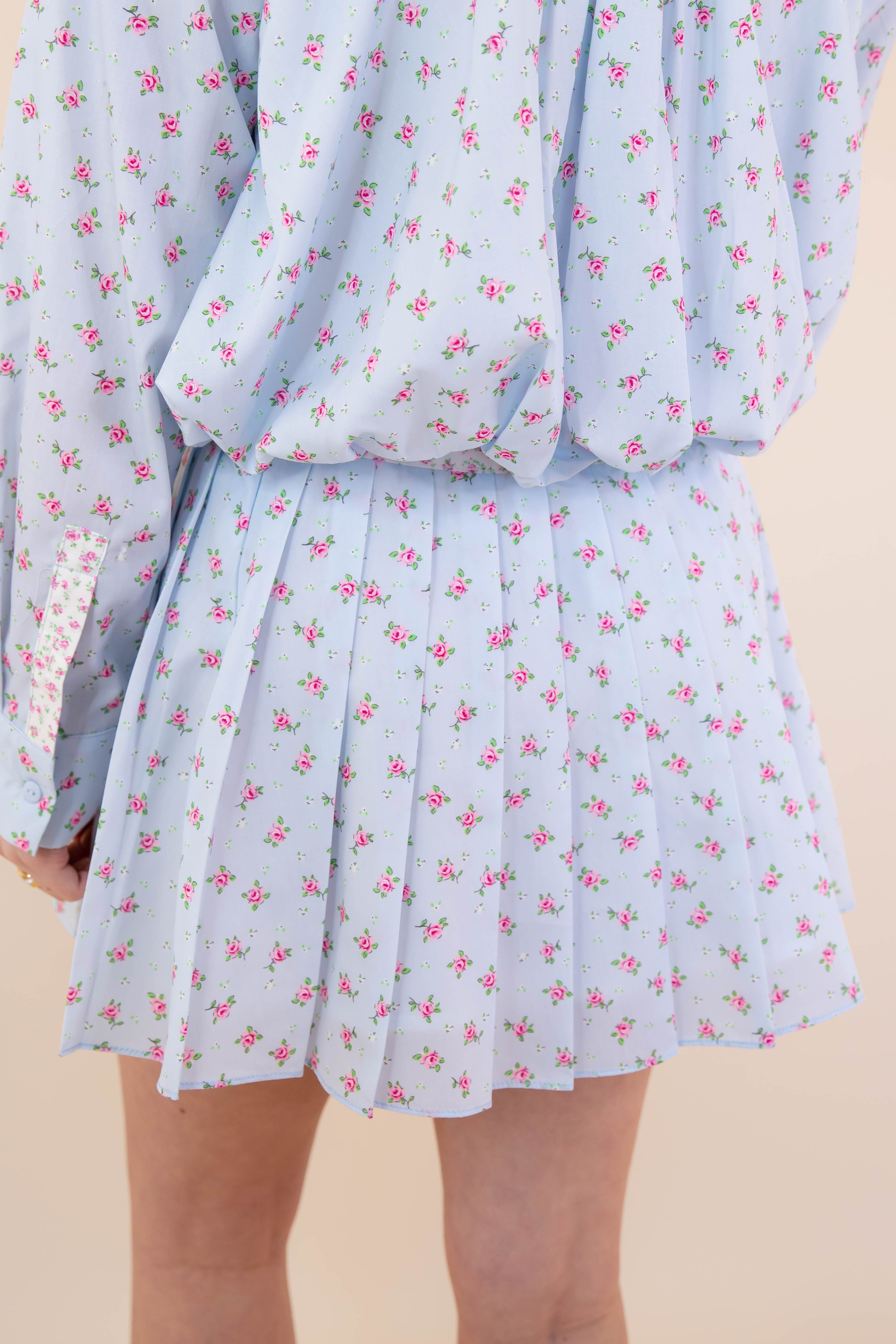 Your Best Days Pleated Mini Skirt