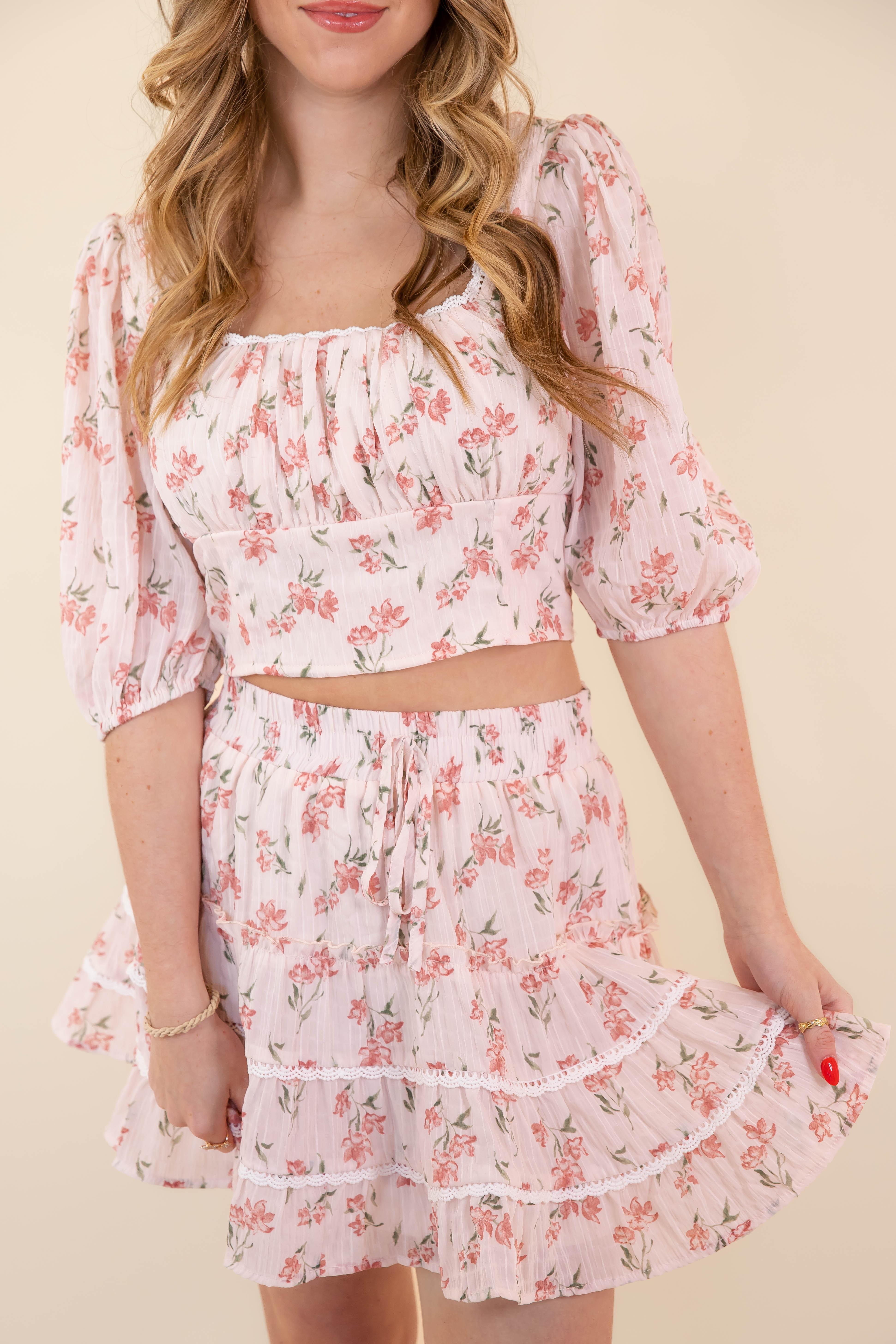 Think It Through Crop Top