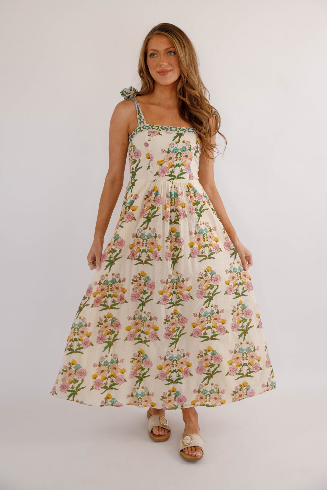 RESTOCK: Santa Barbara Maxi Dress-Floral