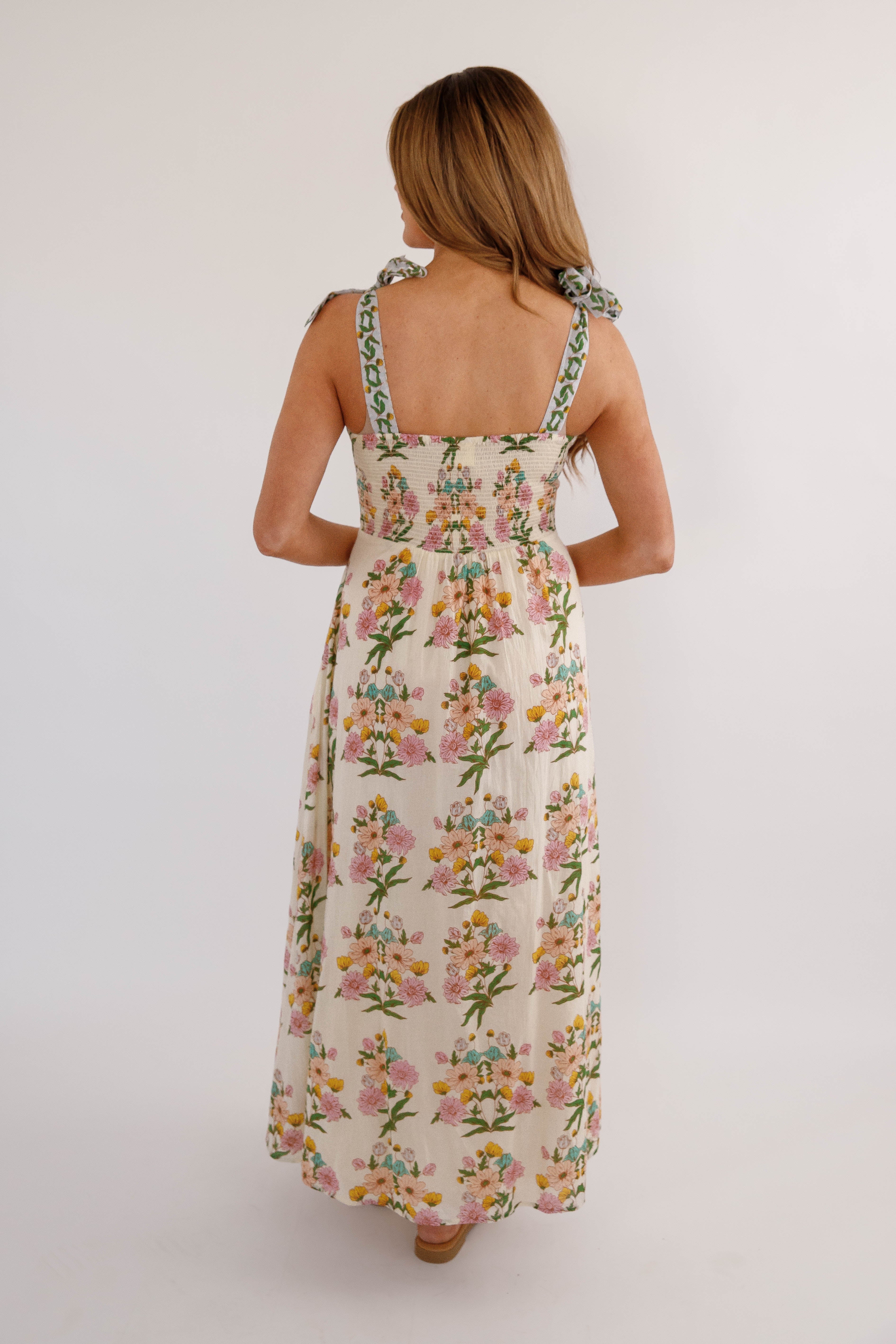 RESTOCK: Santa Barbara Maxi Dress-Floral