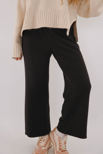 Frequent Flyer Lounge Pants-Black