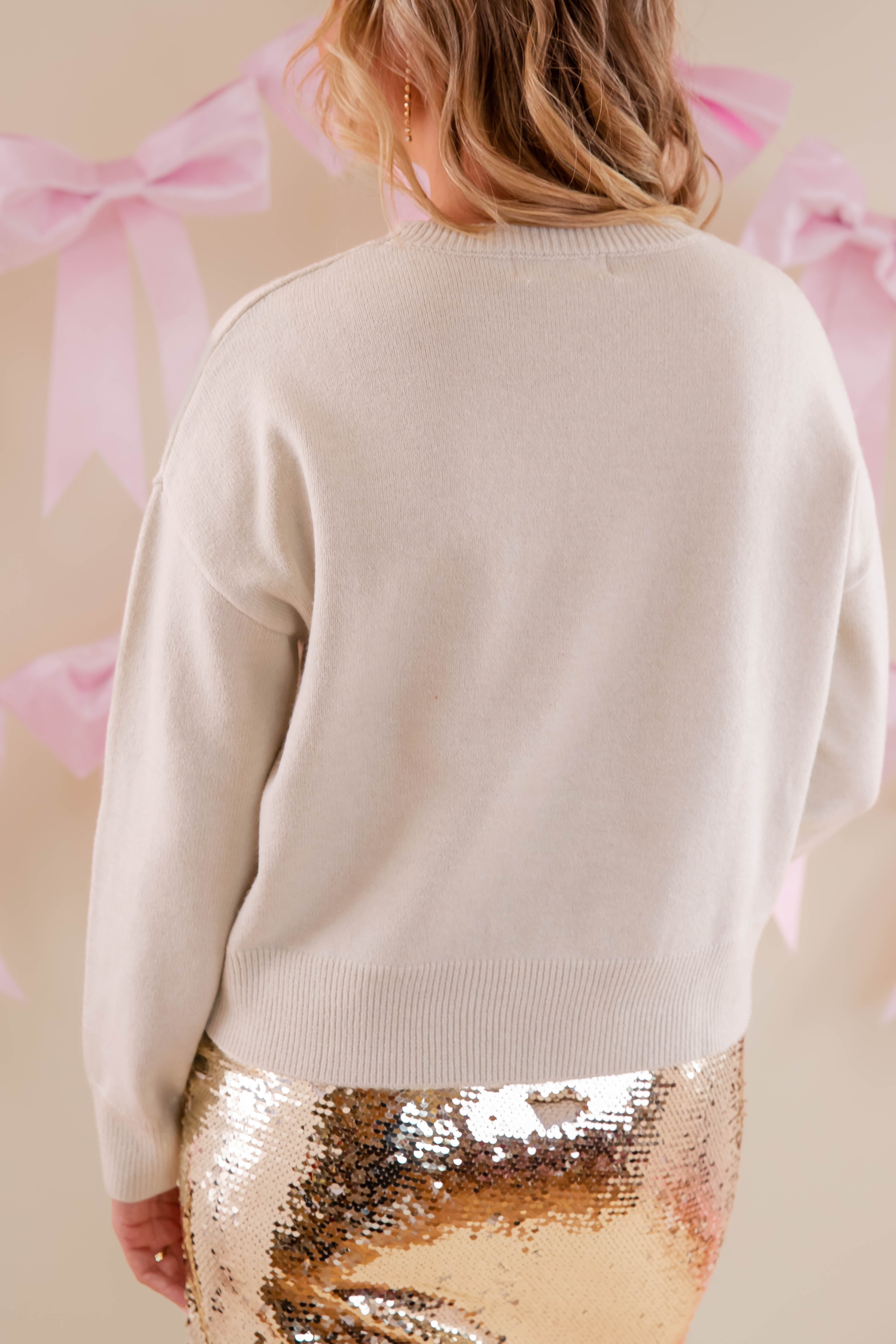Espresso Martini, Please! Sweater