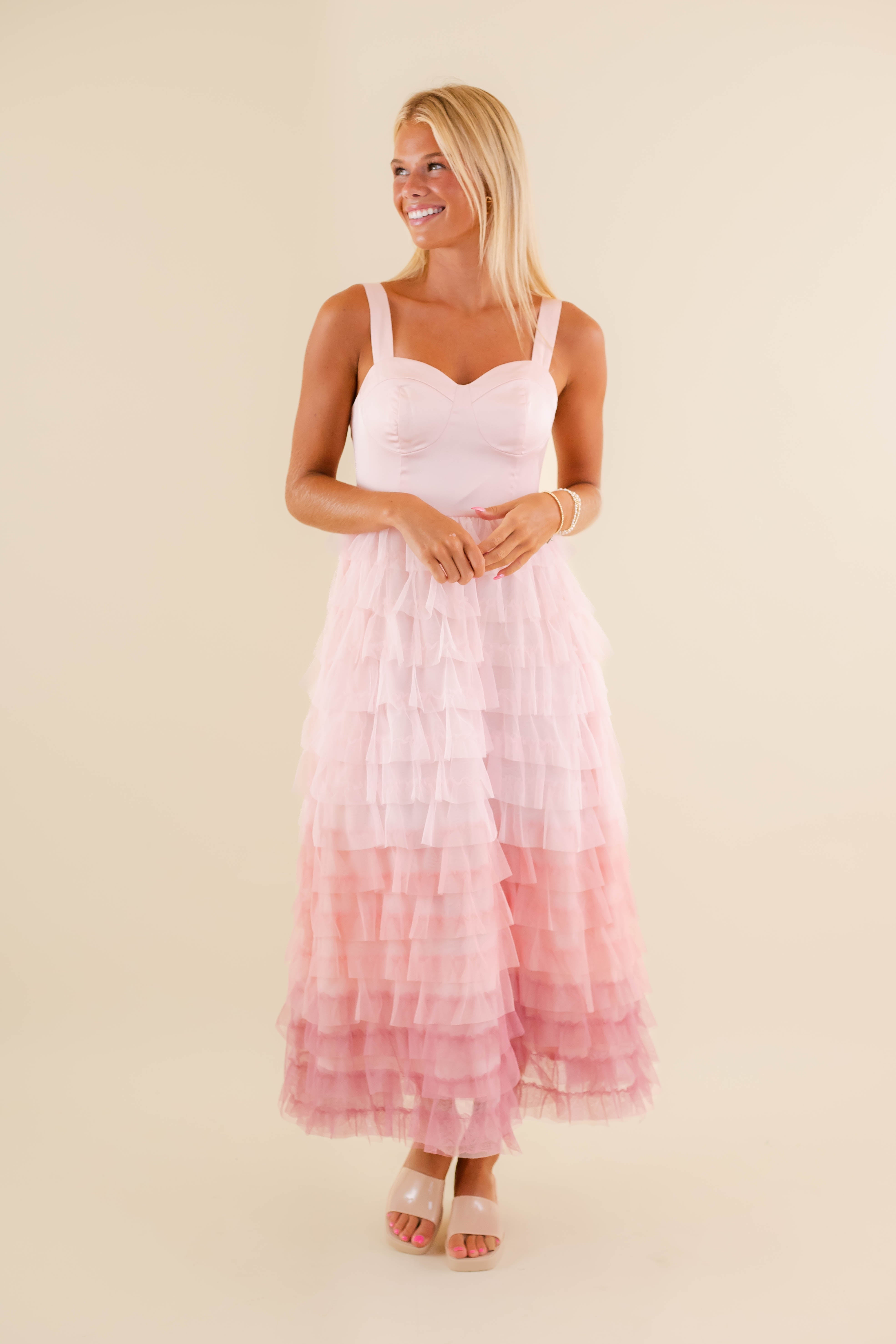 Just Like That Tulle Midi Dress