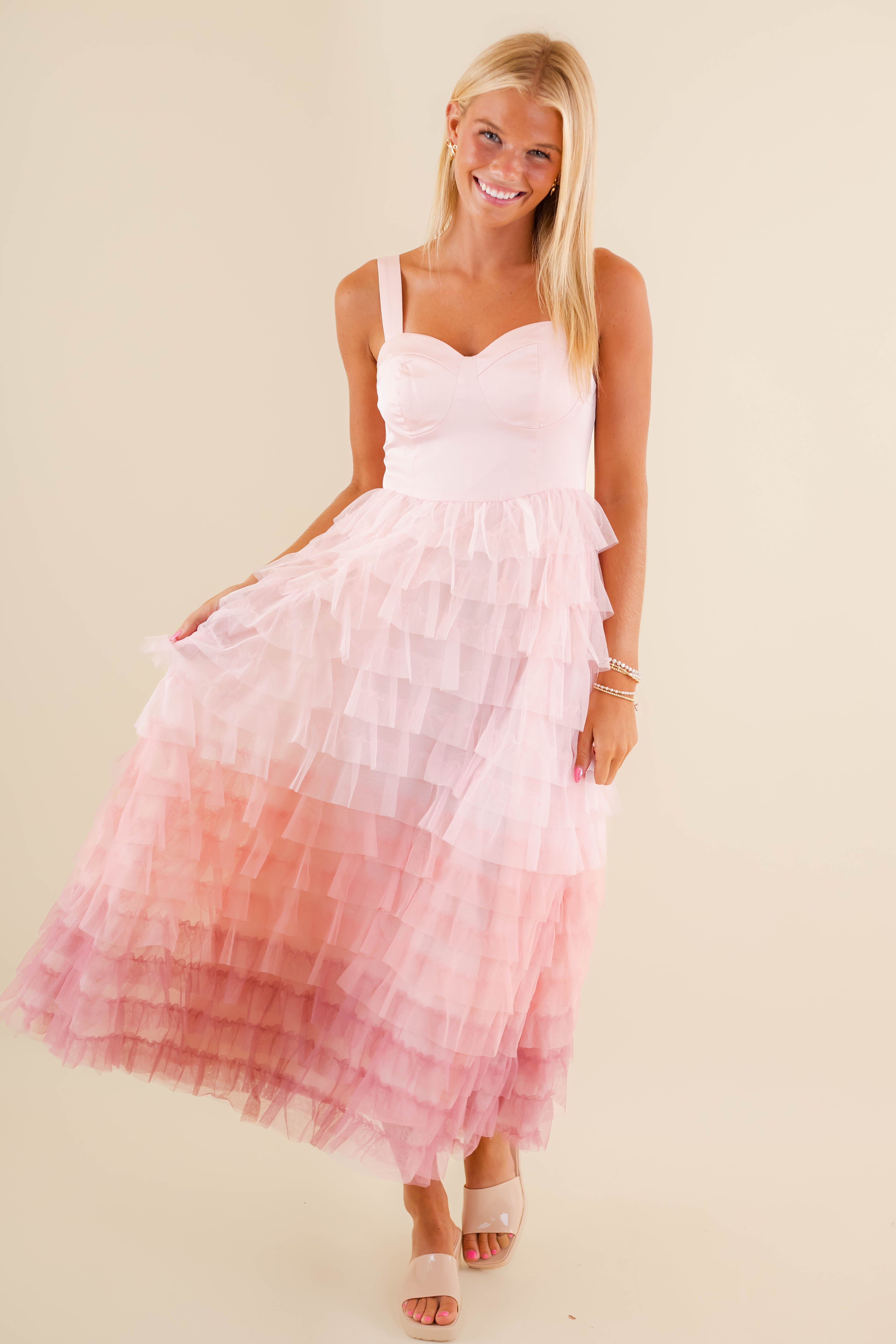 Just Like That Tulle Midi Dress
