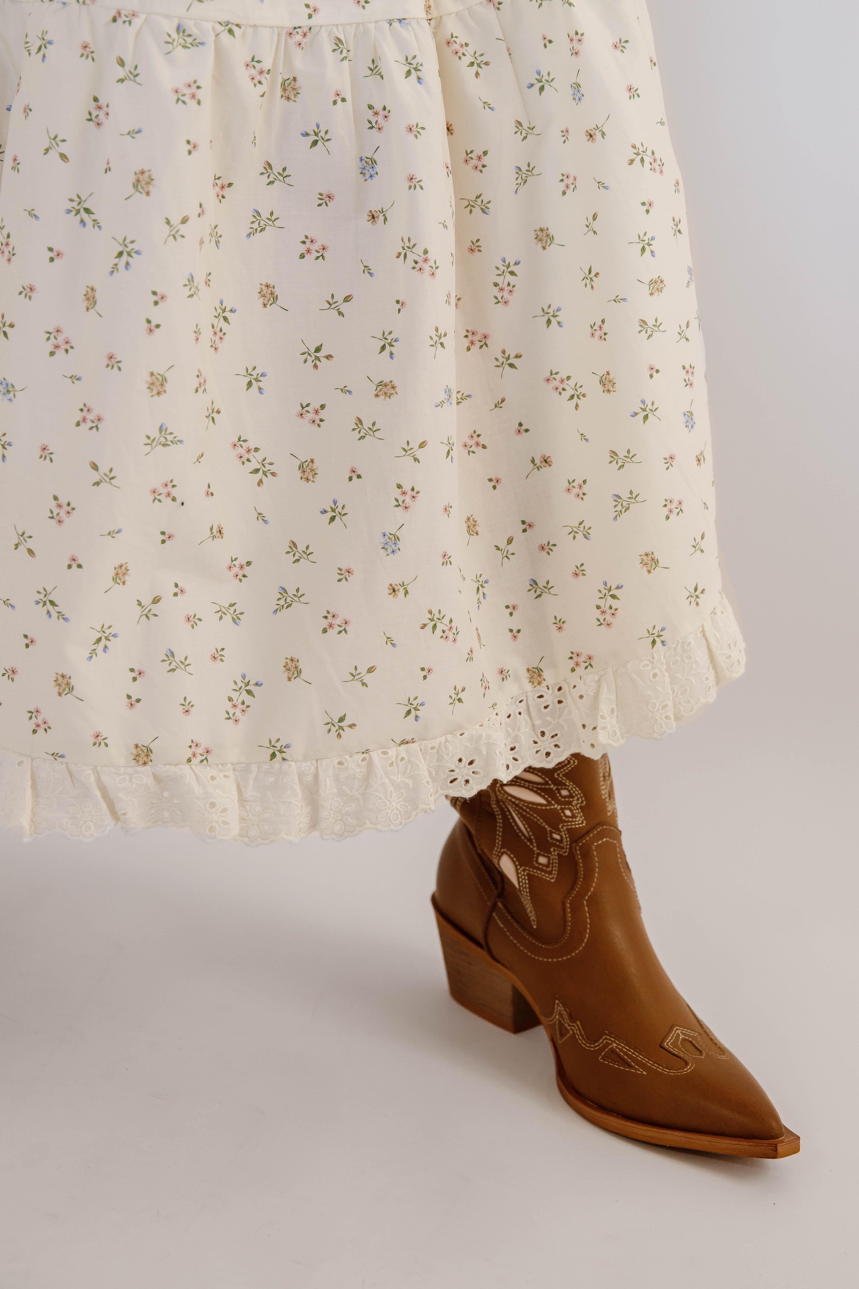 What It Reminds Me Of Maxi Skirt-Ivory