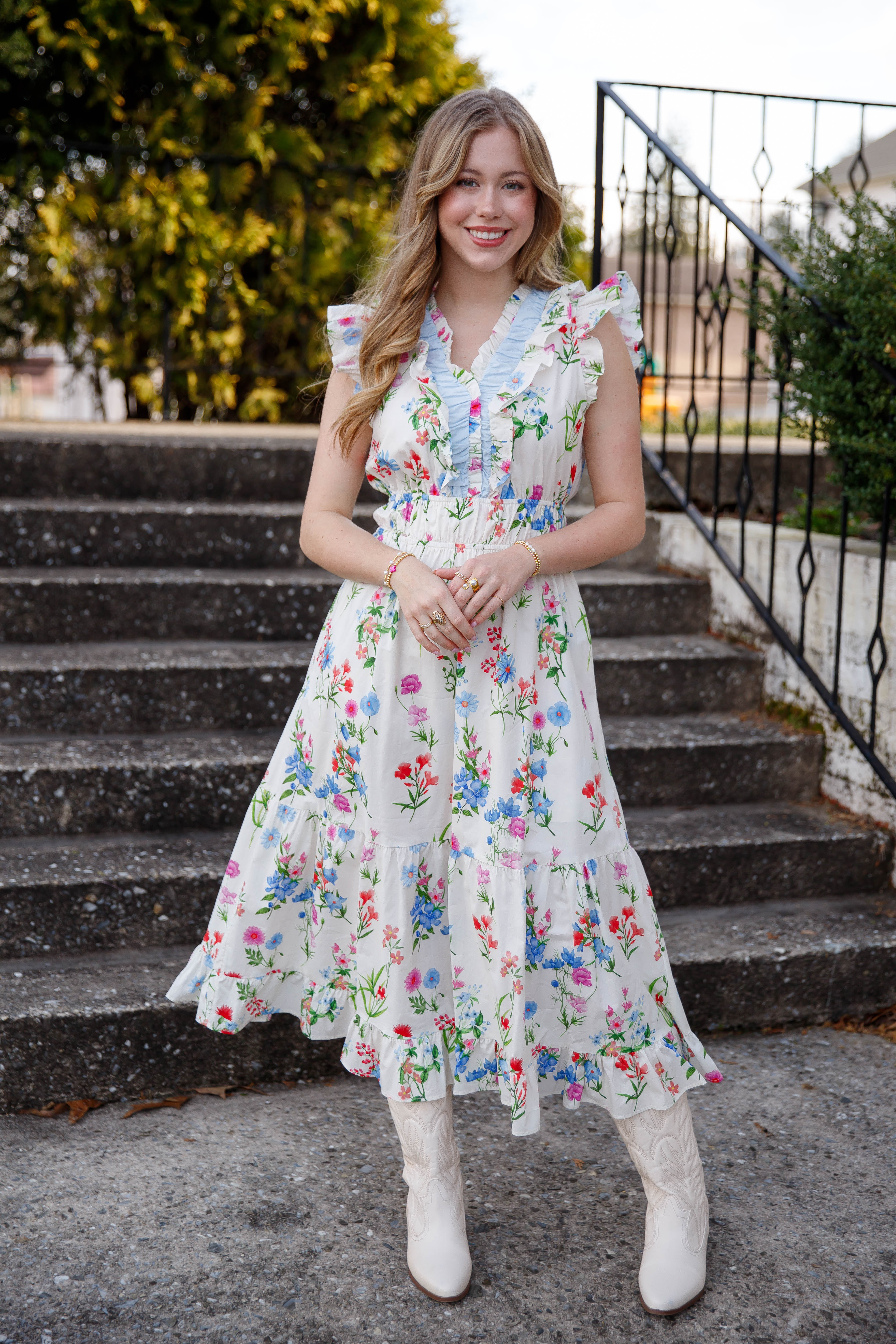 A Lovely Escape Midi Dress
