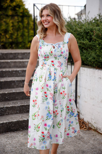The Right Thing To Say Midi Dress