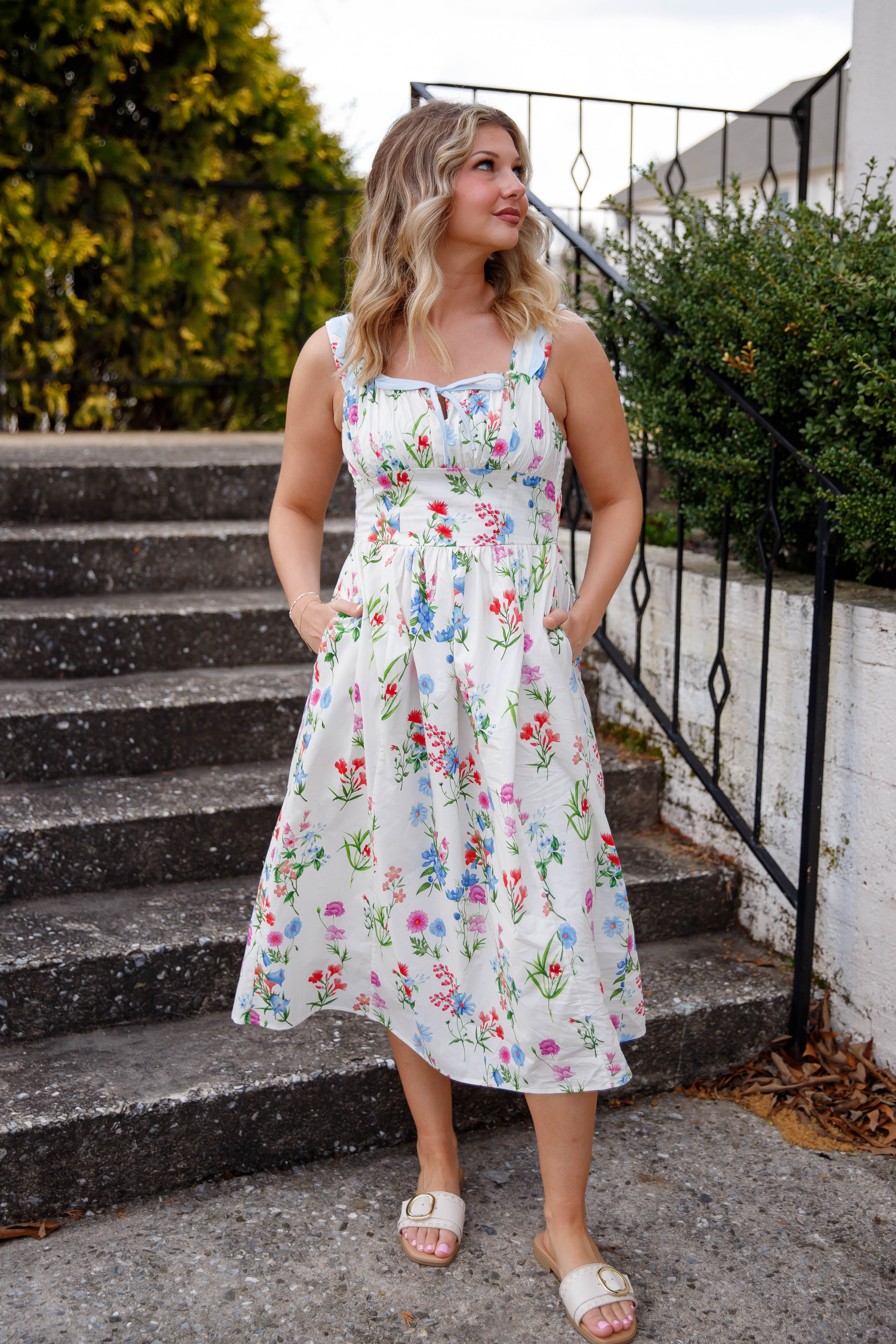 The Right Thing To Say Midi Dress
