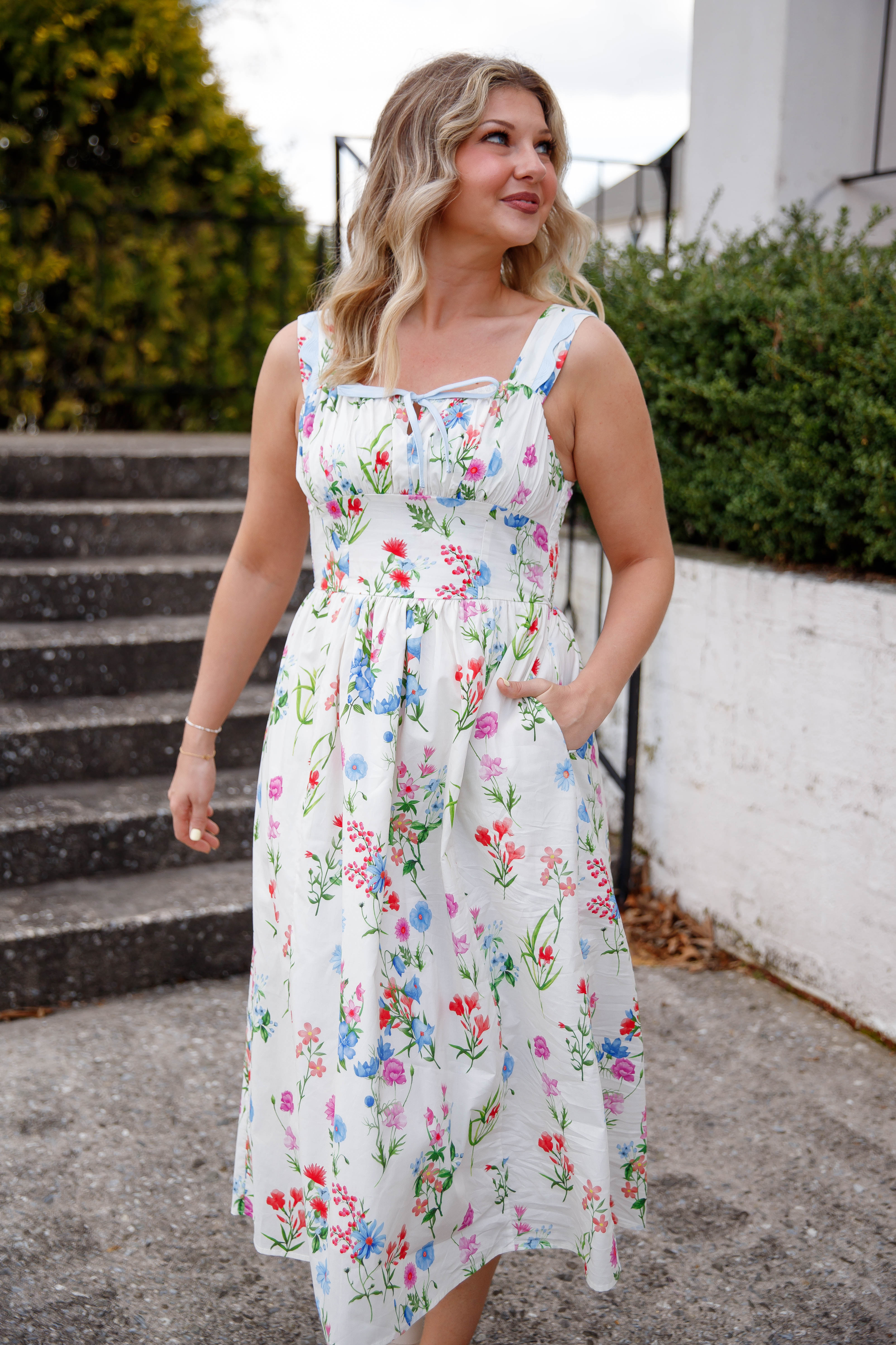 The Right Thing To Say Midi Dress