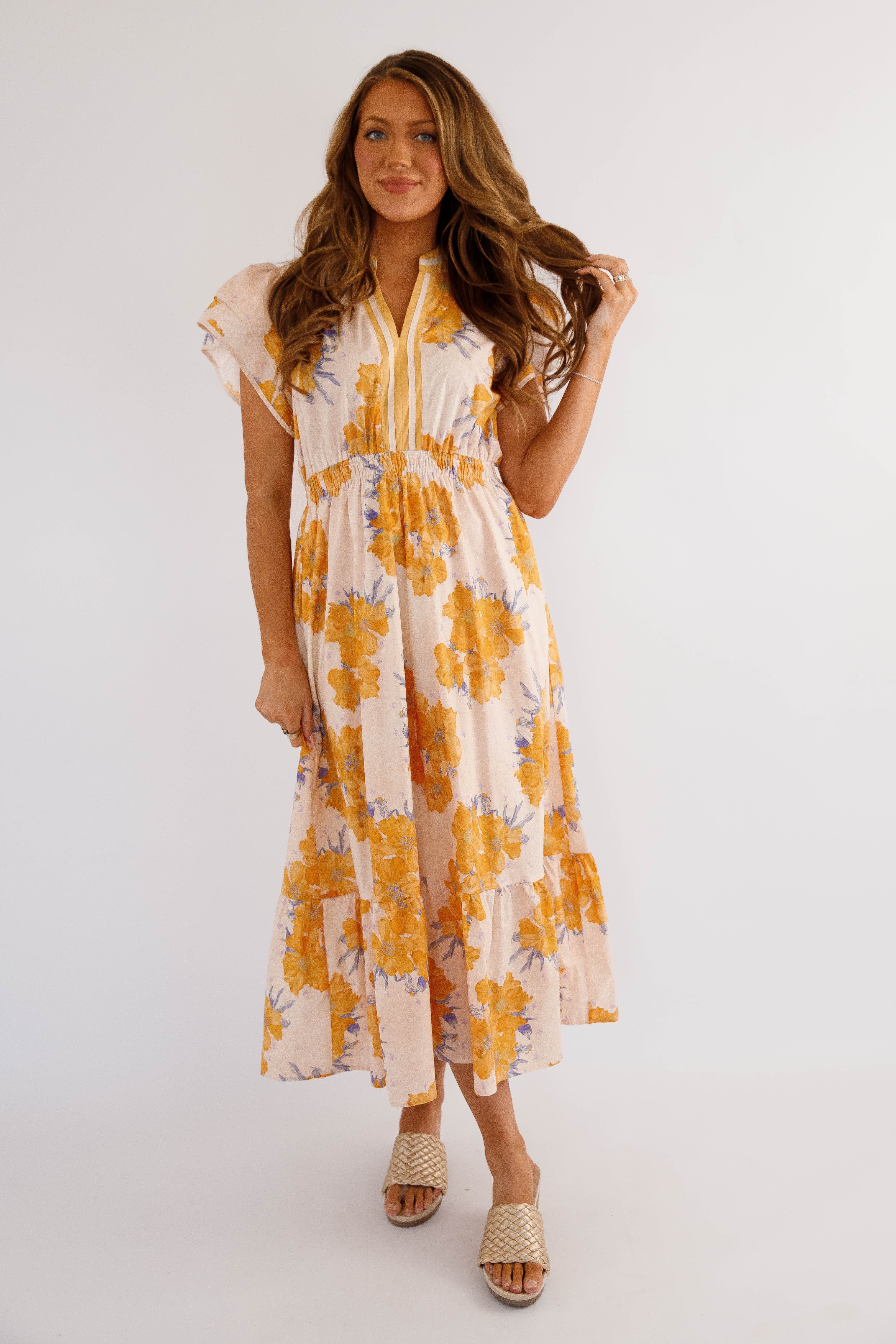 RESTOCK: Let's Get Going Midi Dress