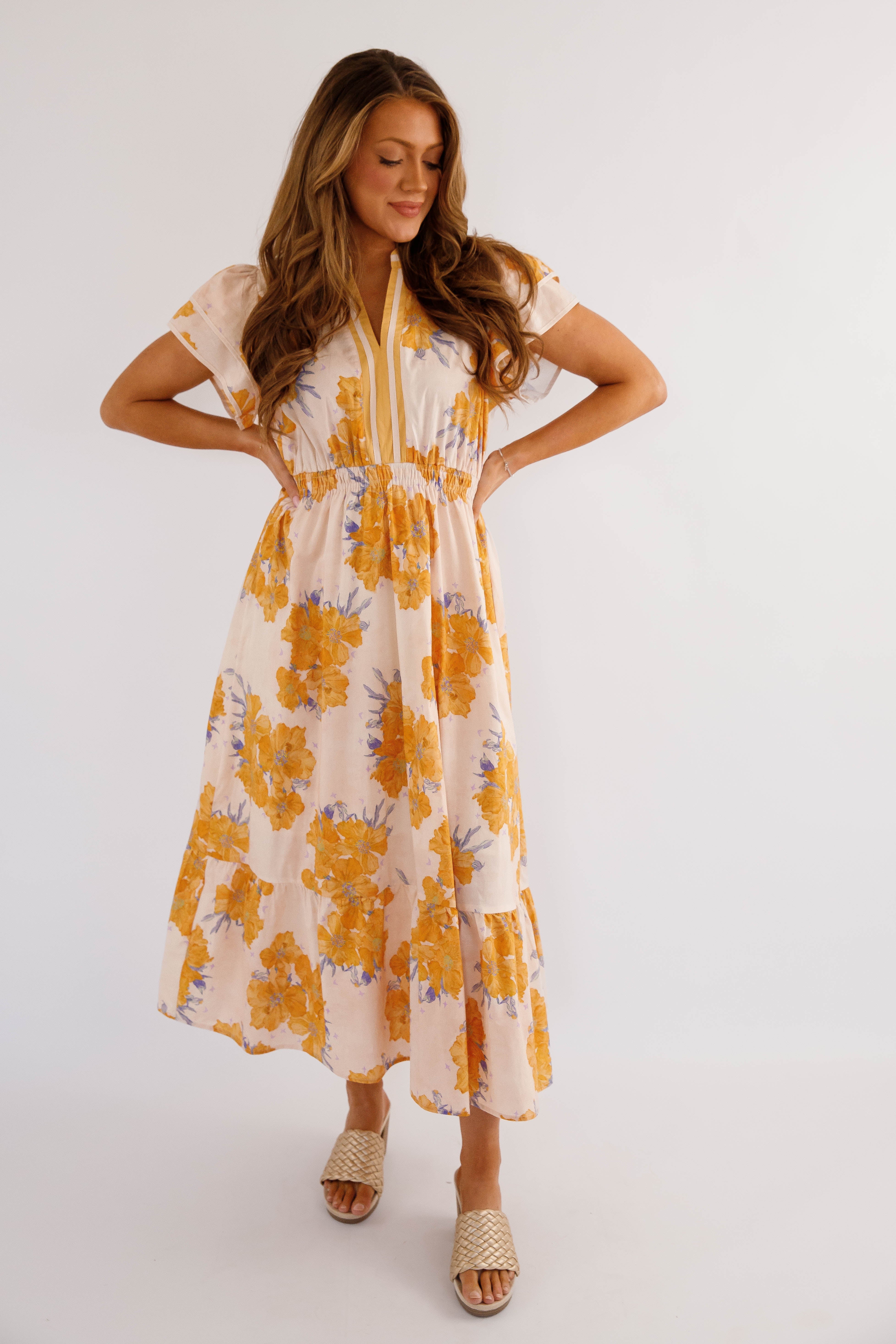 RESTOCK: Let's Get Going Midi Dress