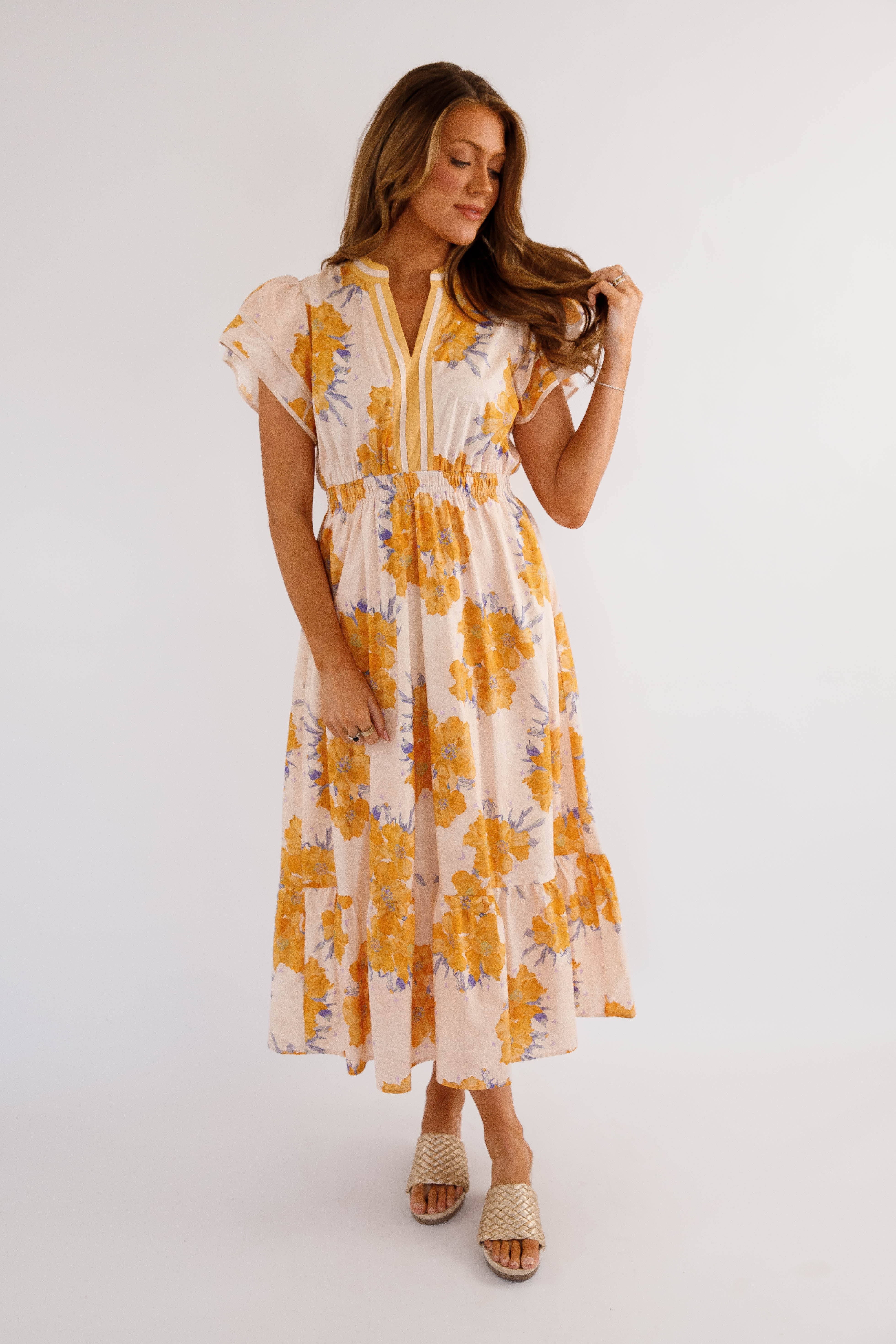 RESTOCK: Let's Get Going Midi Dress