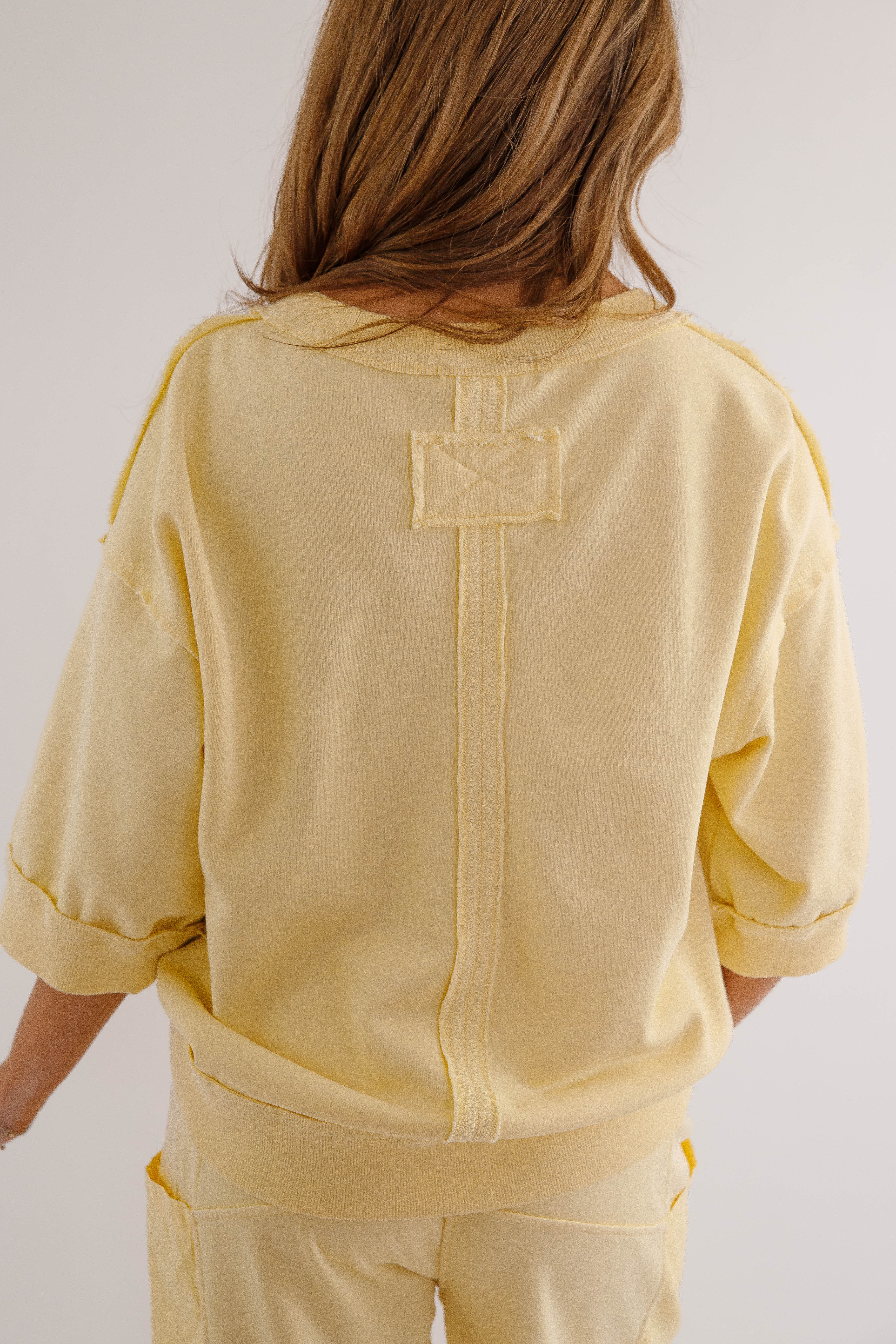 Reset and Go Lounge Top-Lemon